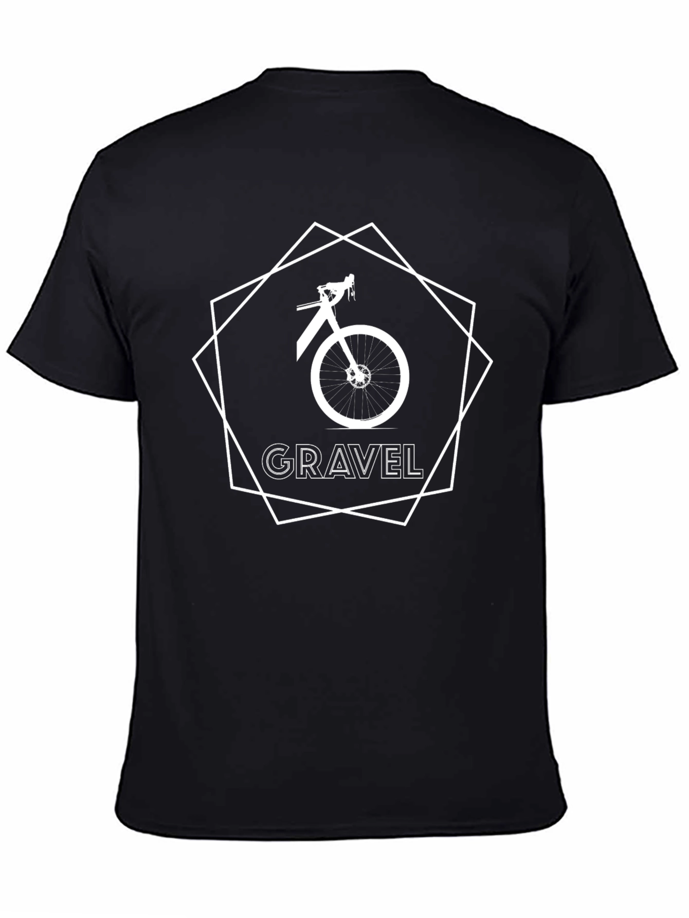 Gravel Bike Graphic Tee - Cycling Enthusiast Shirt