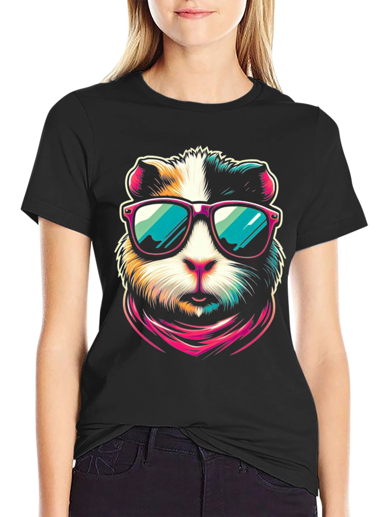 Cool Guinea Pig Graphic Tee