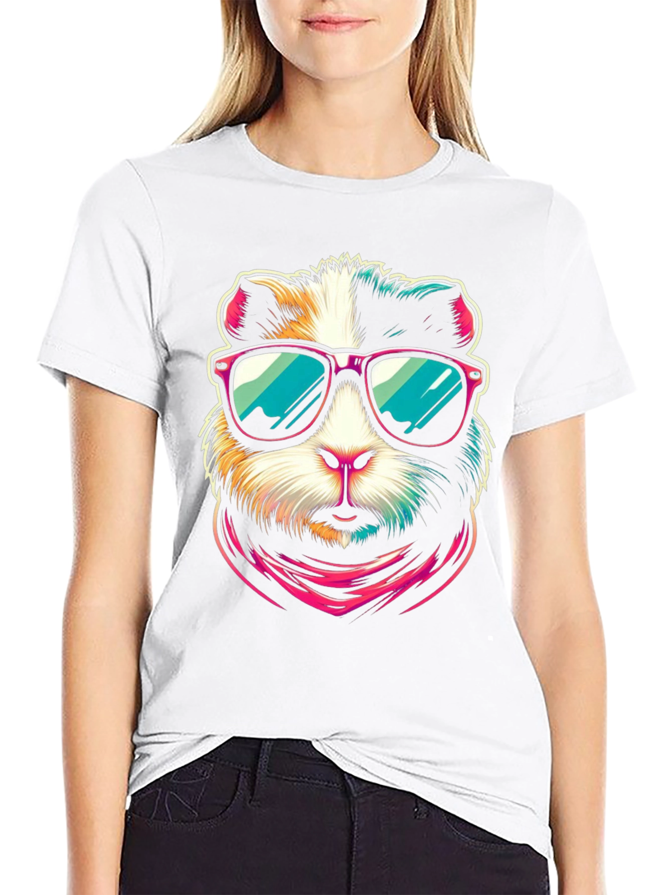 Cool Guinea Pig Graphic Tee