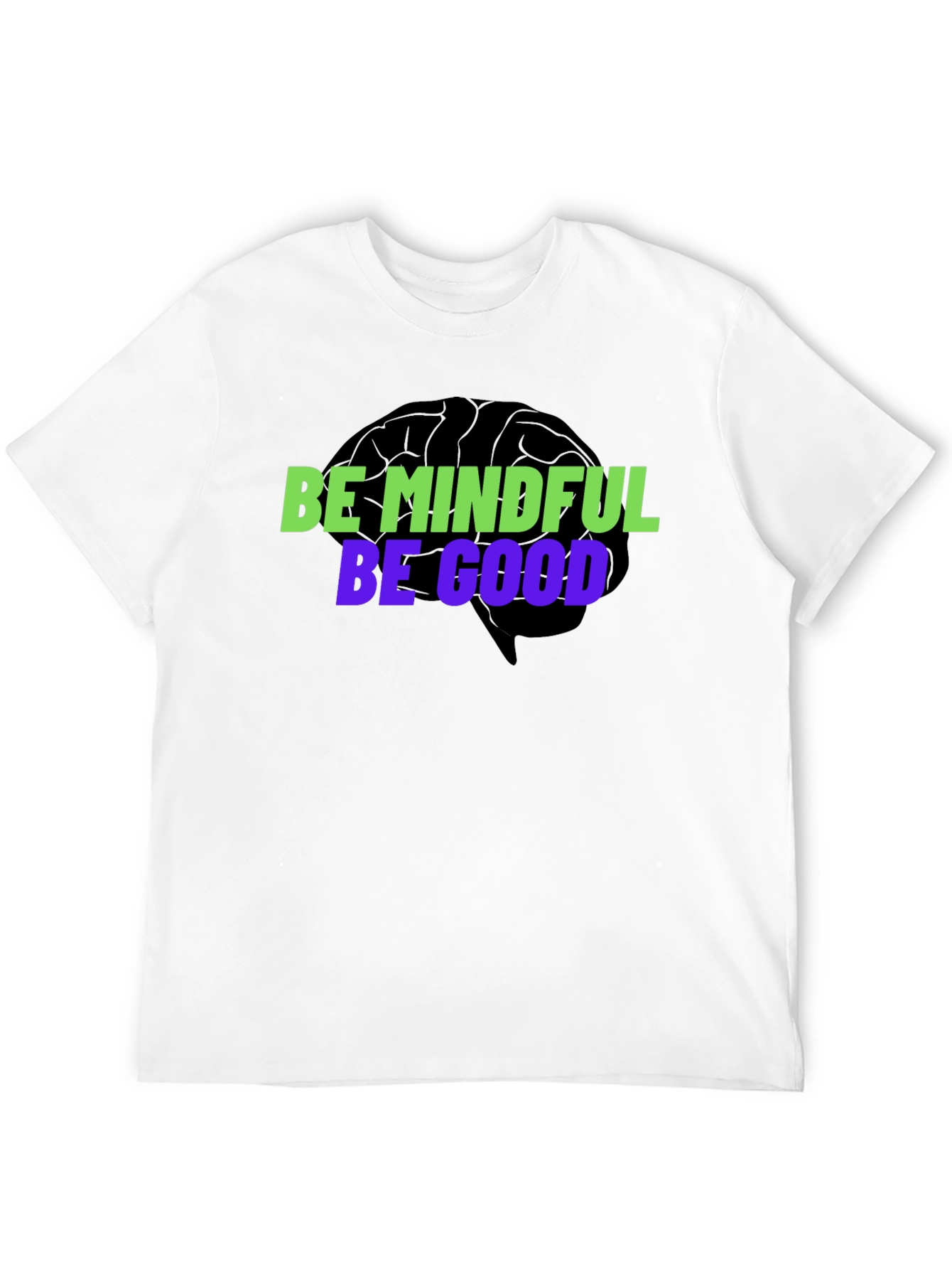 Mindful & Good Black Graphic Tee