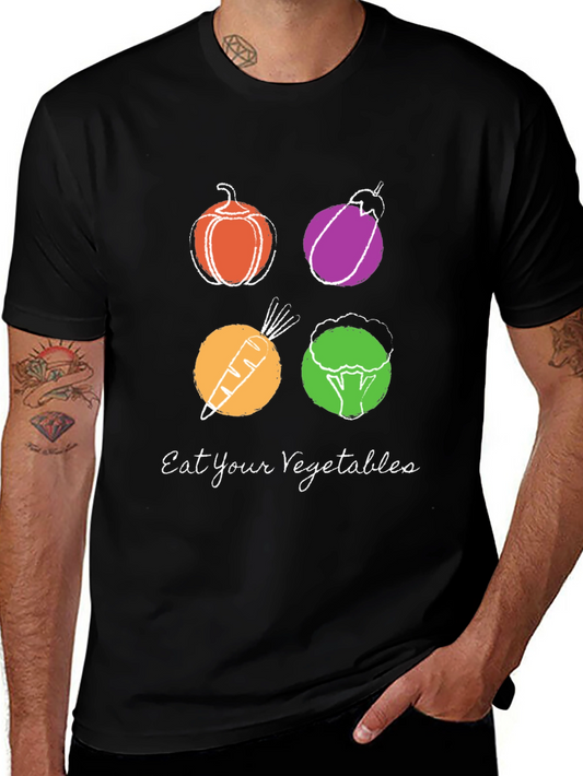 Eat Your Vegetables Graphic Tee - Unisex