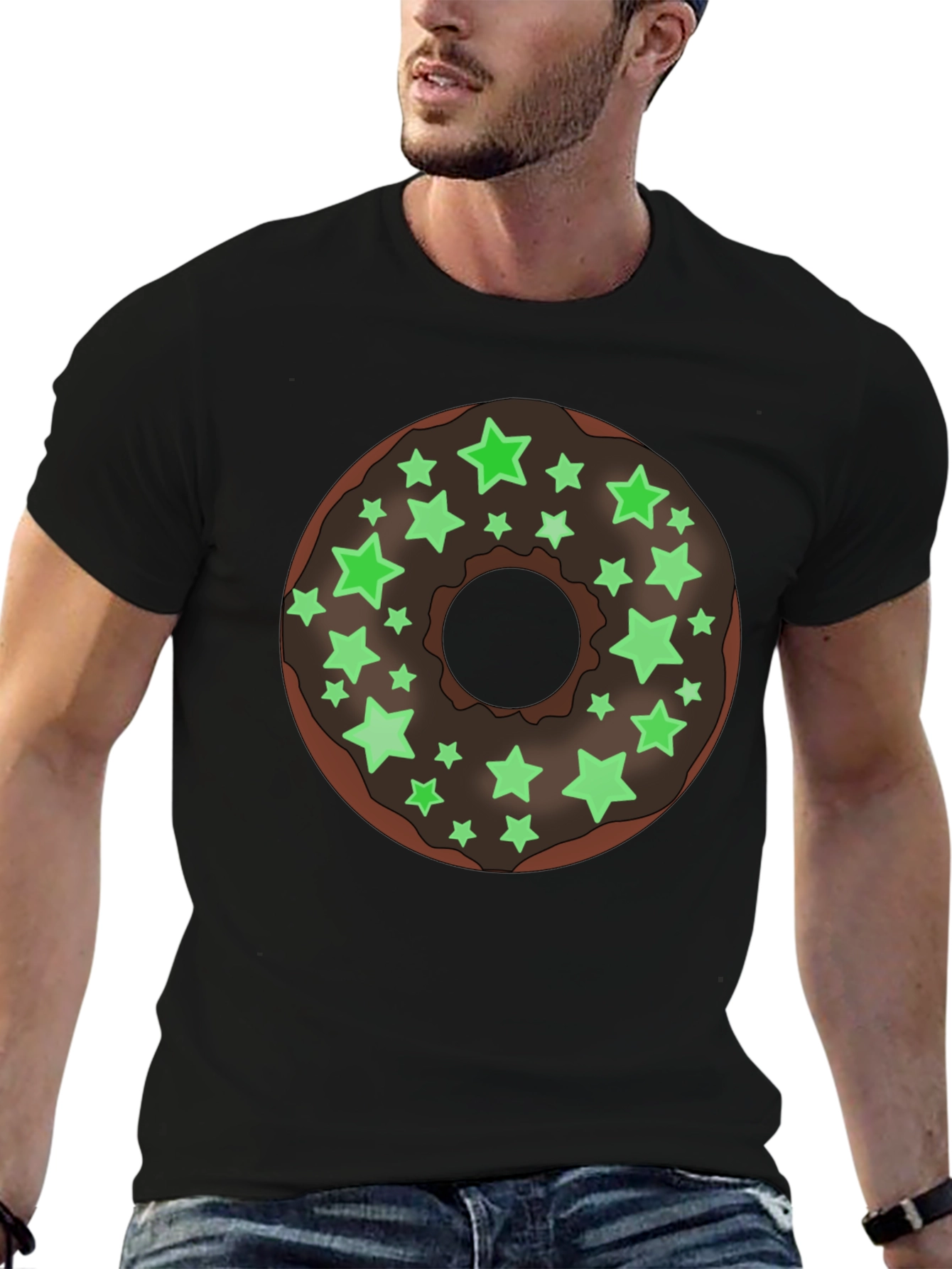 Novelty Donut Star T-Shirt