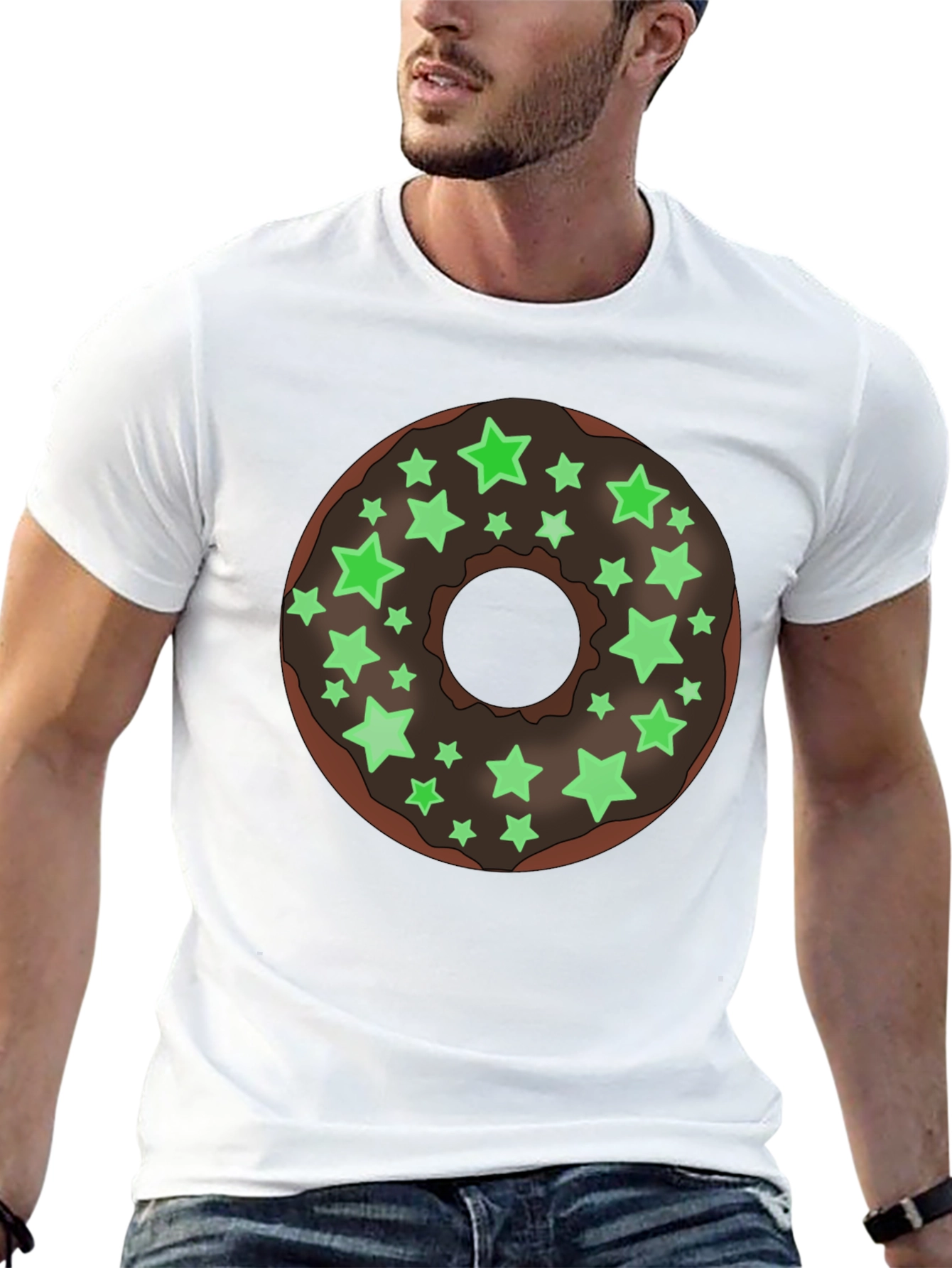 Novelty Donut Star T-Shirt