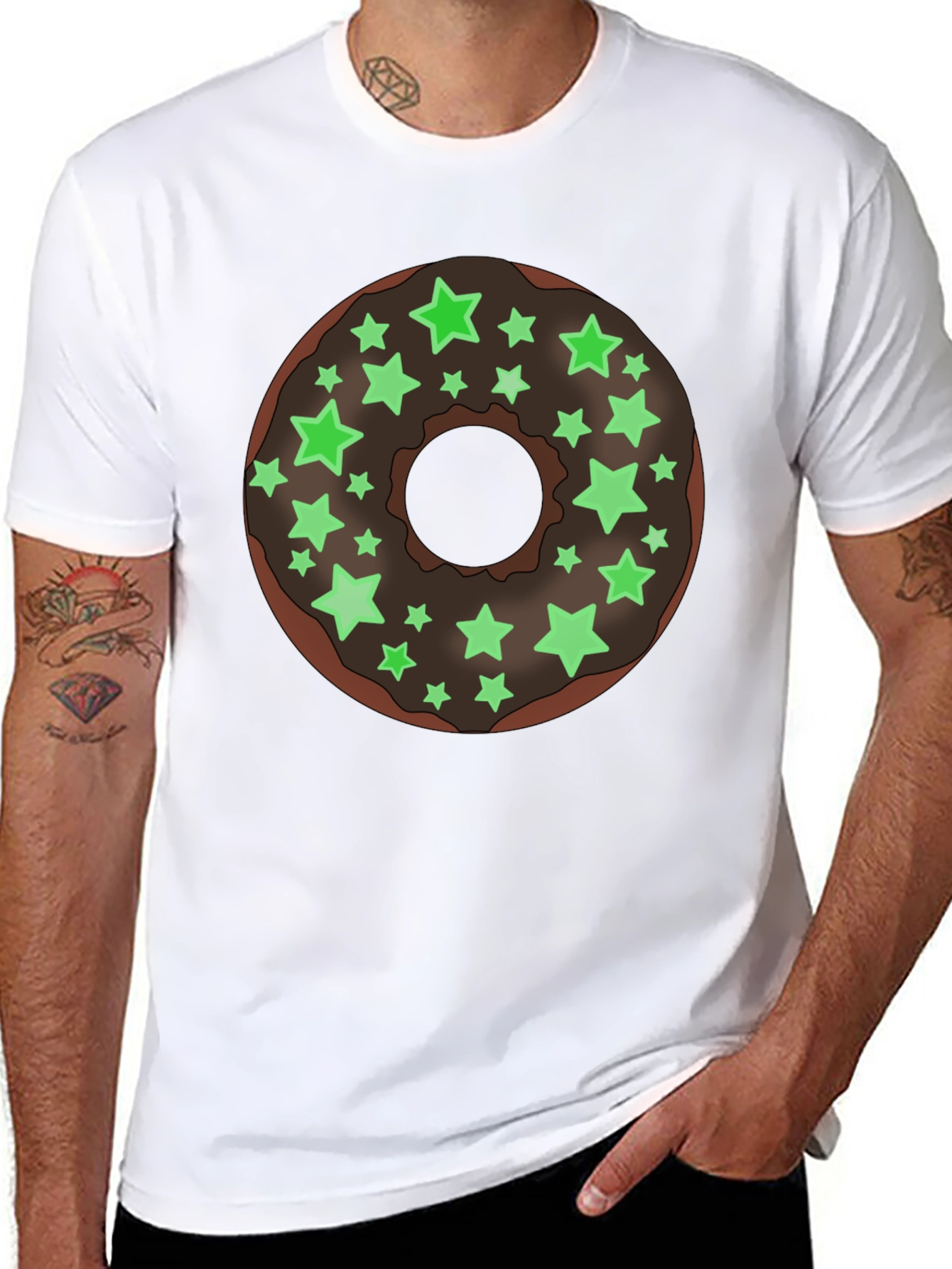 Novelty Donut Star T-Shirt