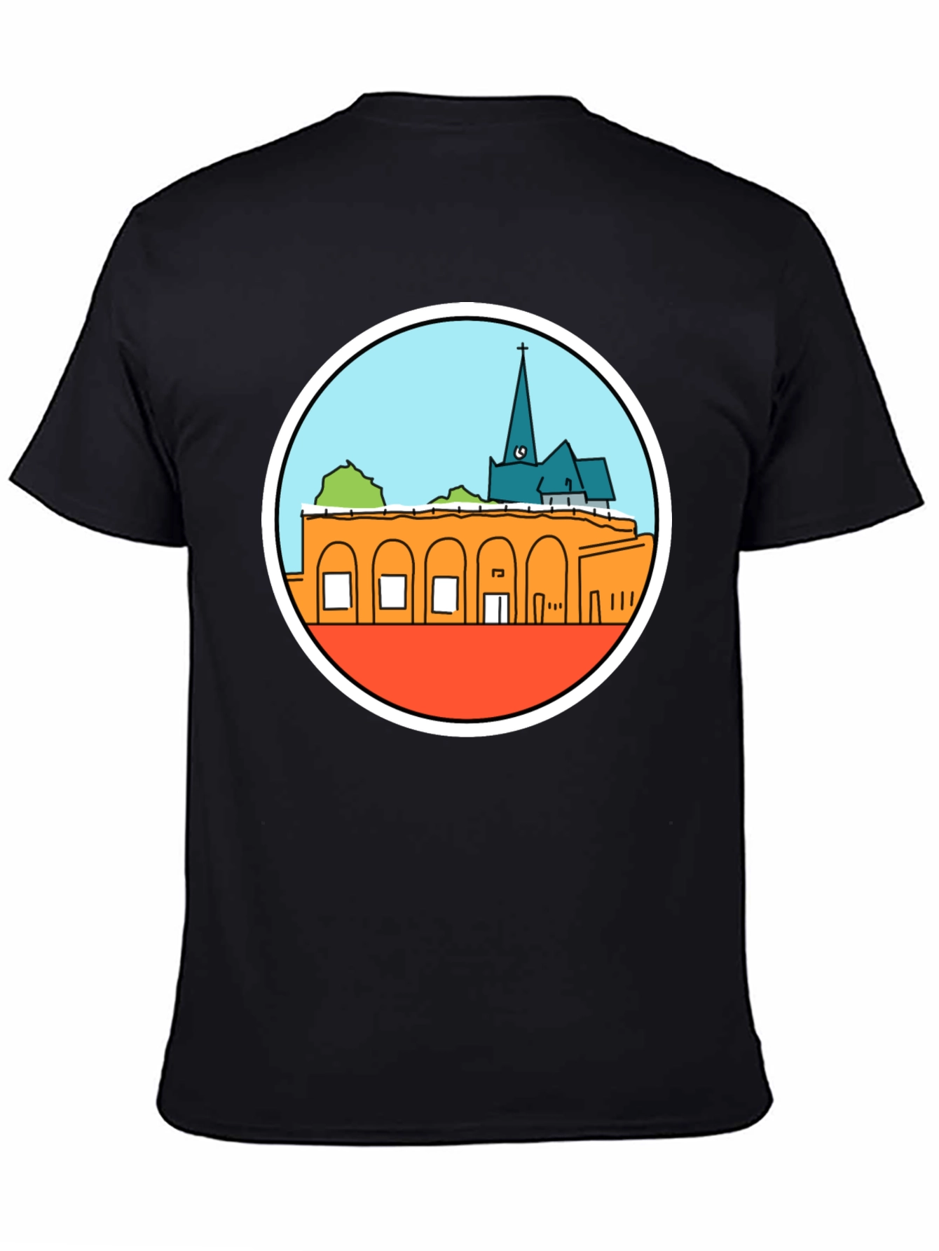 Architectural Black T-Shirt