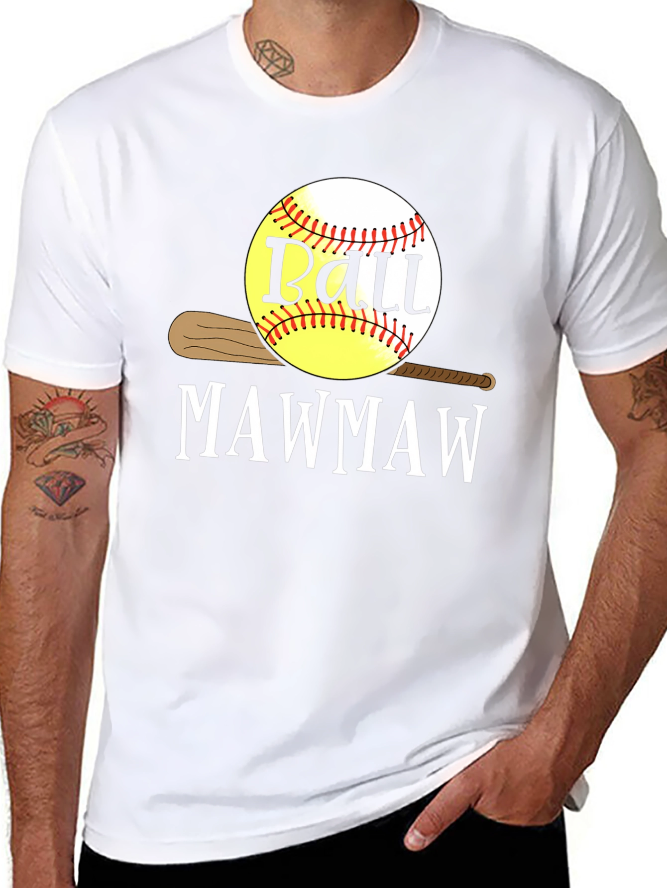 Baseball Mawmaw T-Shirt