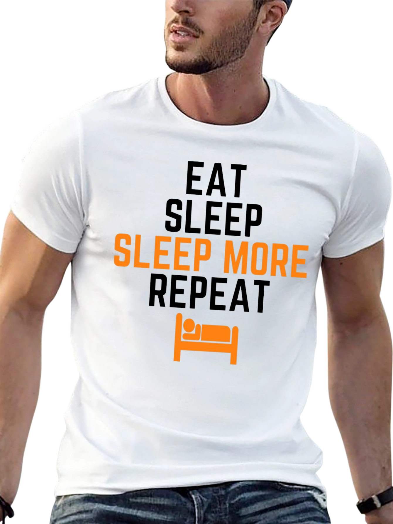 Eat Sleep Sleep More Repeat T-Shirt