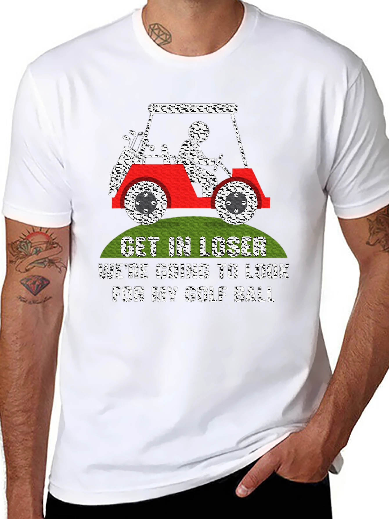 Golf Ball Hunt Tee