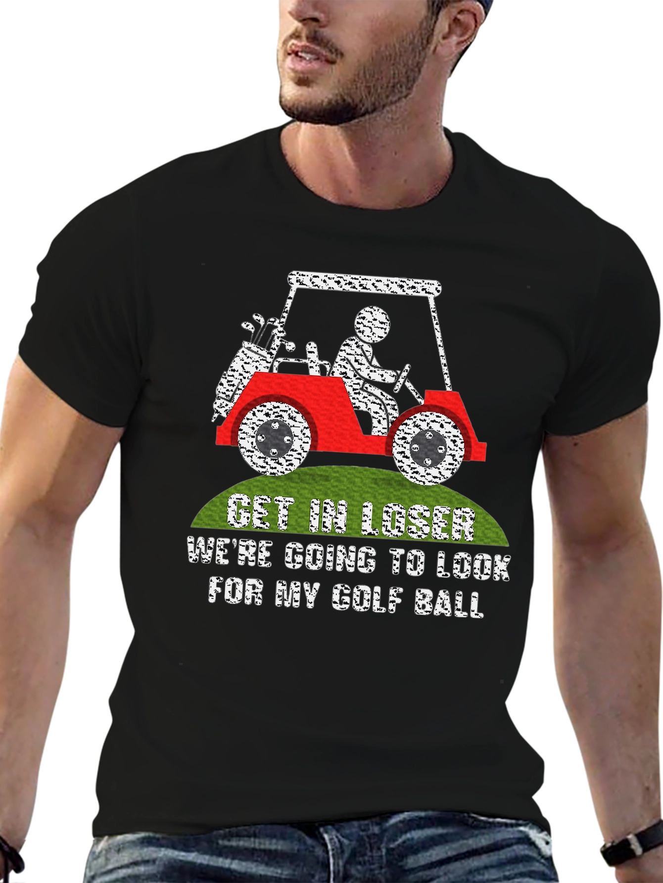 Golf Ball Hunt Tee