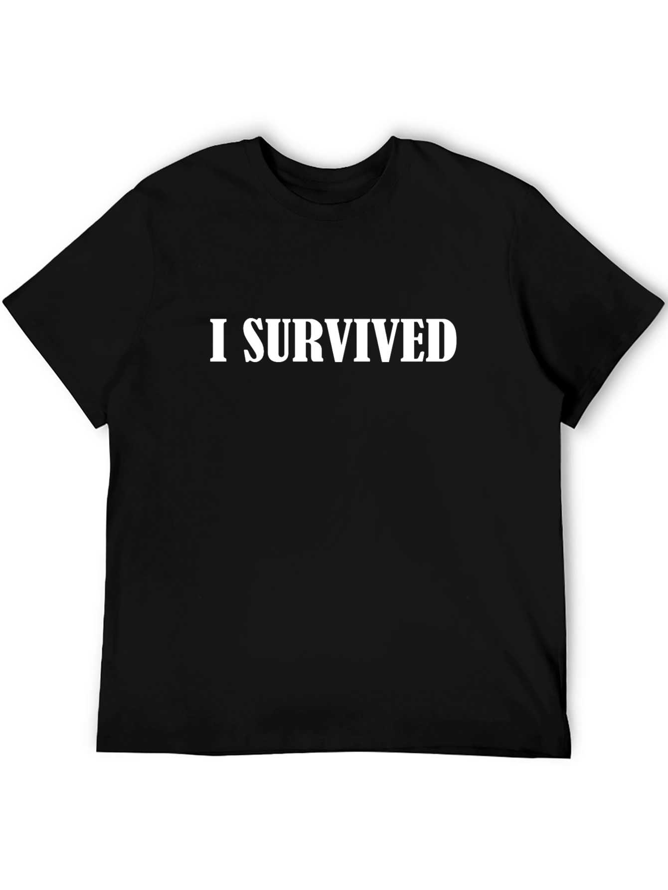 I Survived Graphic Tee - Bold Statement T-Shirt