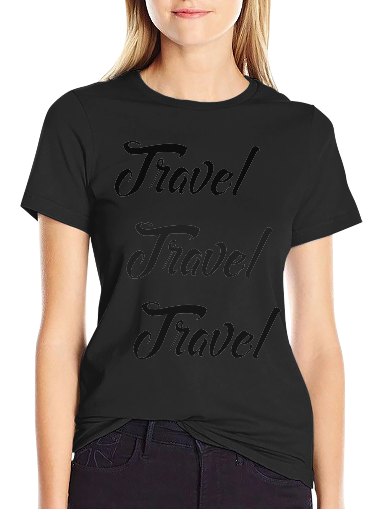 Travel Graphic T-Shirt - Soft Cotton Blend