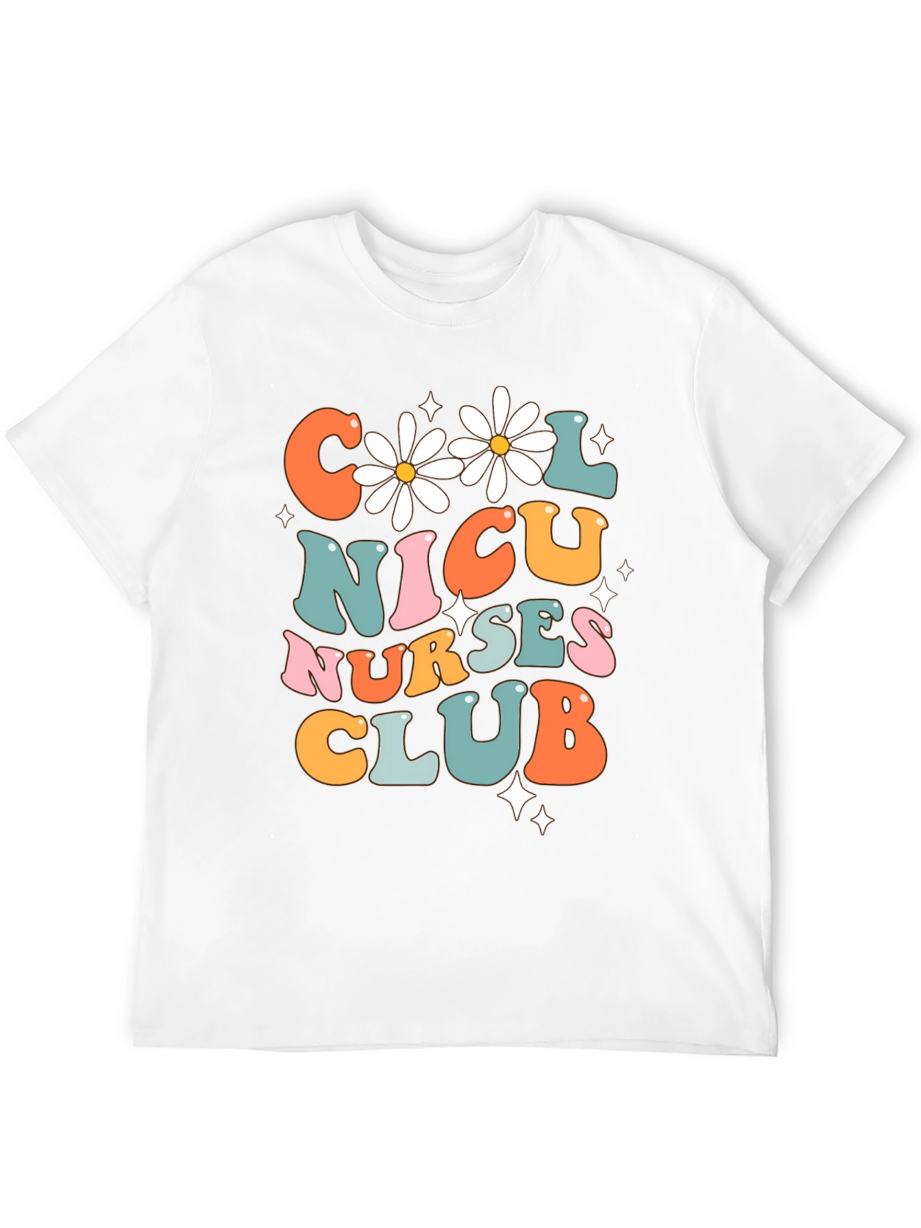 Cool NICU Nurses Club Graphic T-Shirt
