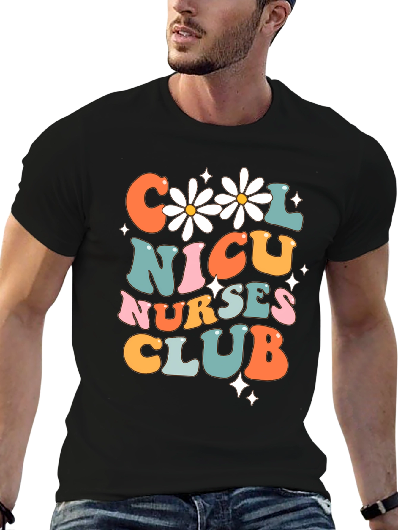 Cool NICU Nurses Club Graphic T-Shirt