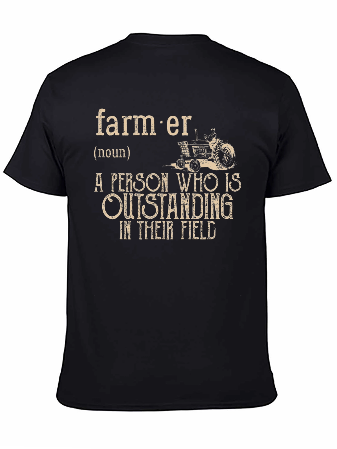 Farmer Definition Graphic Tee - Outstanding in Their Field