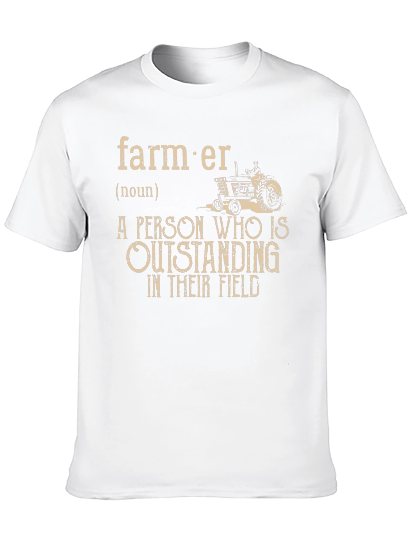 Farmer Definition Graphic Tee - Outstanding in Their Field