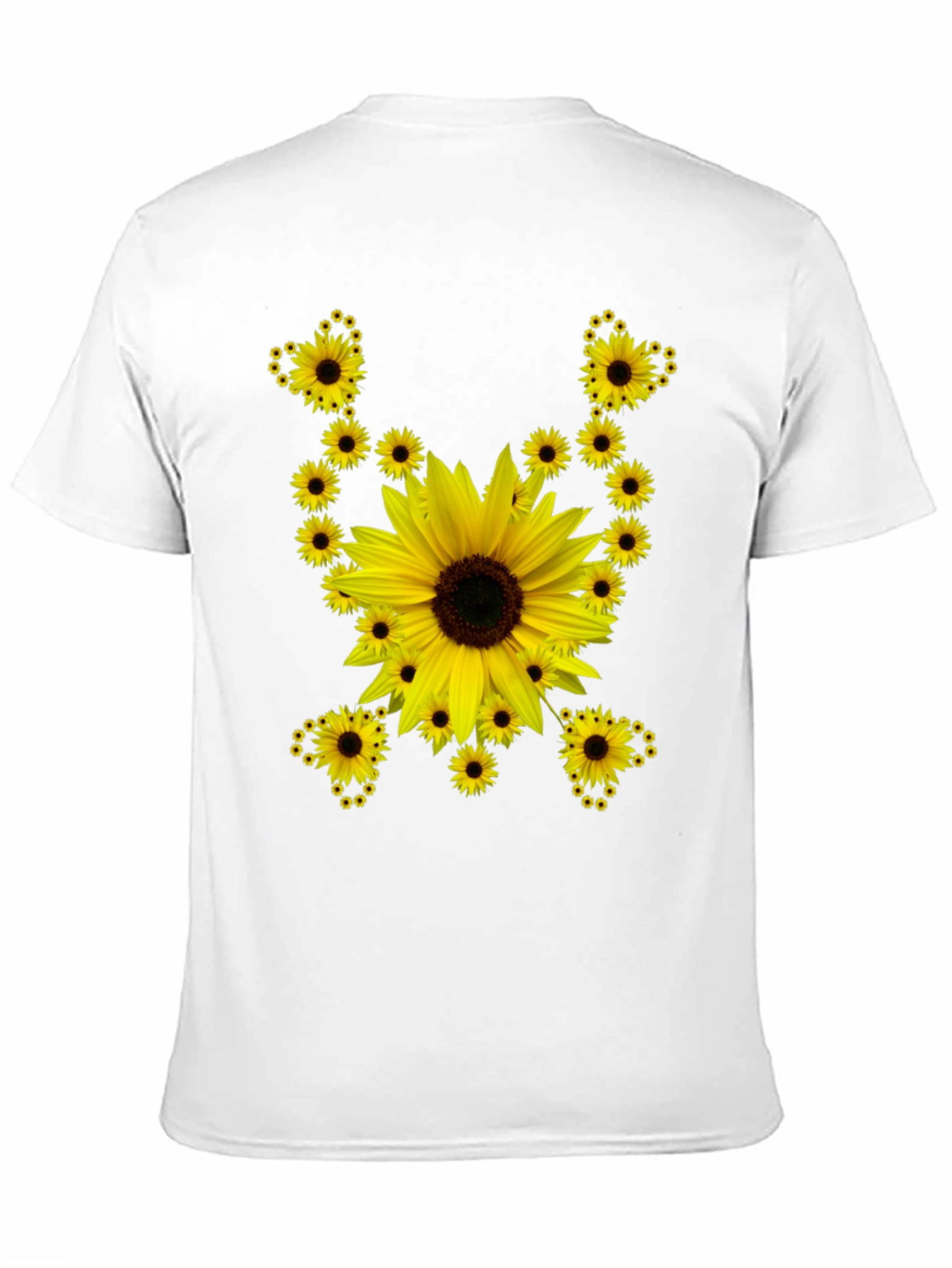 Sunflower Graphic Tee - Bold Floral Design