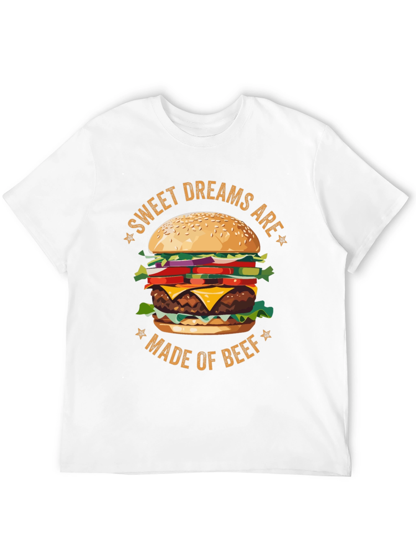 Sweet Dreams Burger Graphic T-Shirt