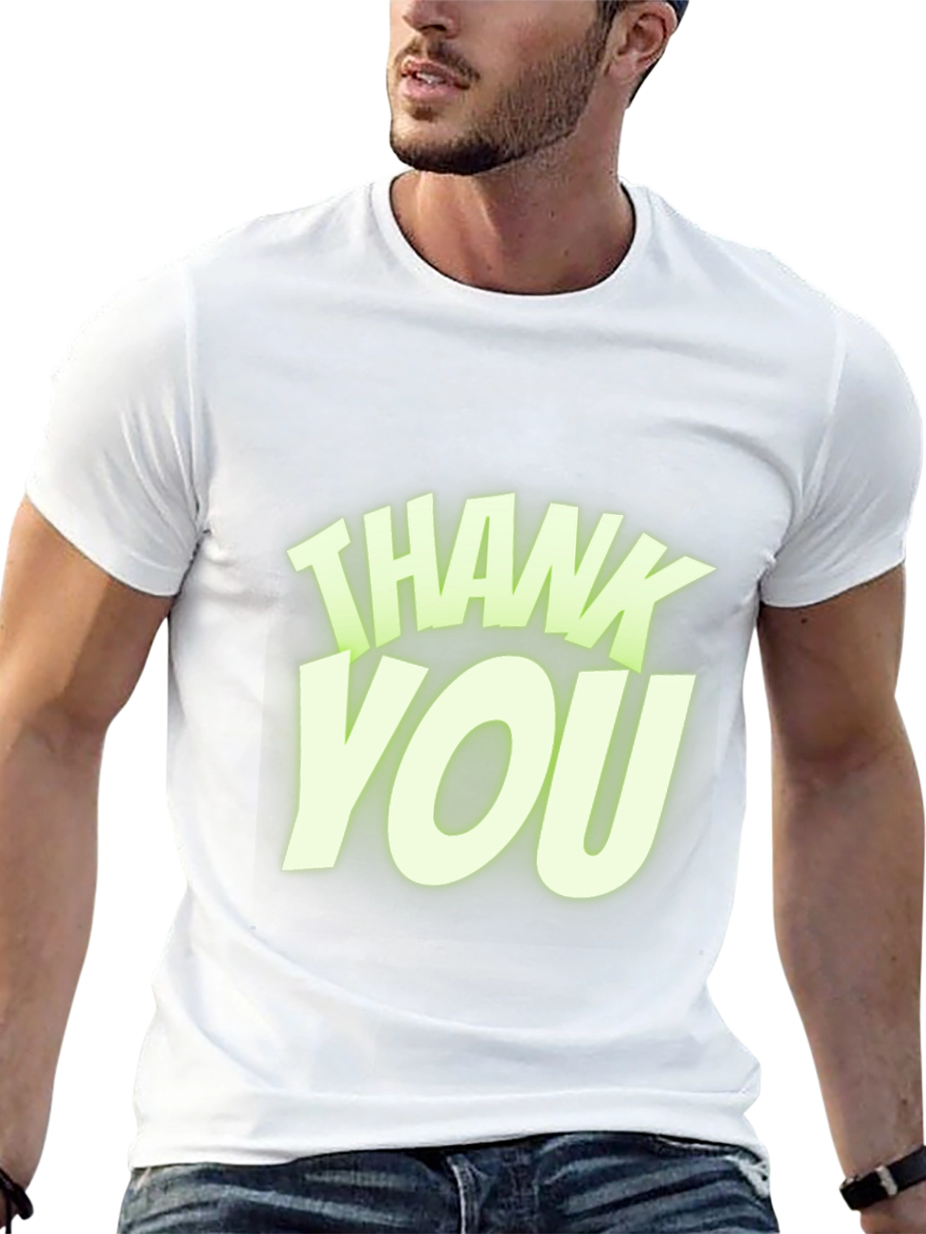 Thank You Graphic T-Shirt - Casual Comfort