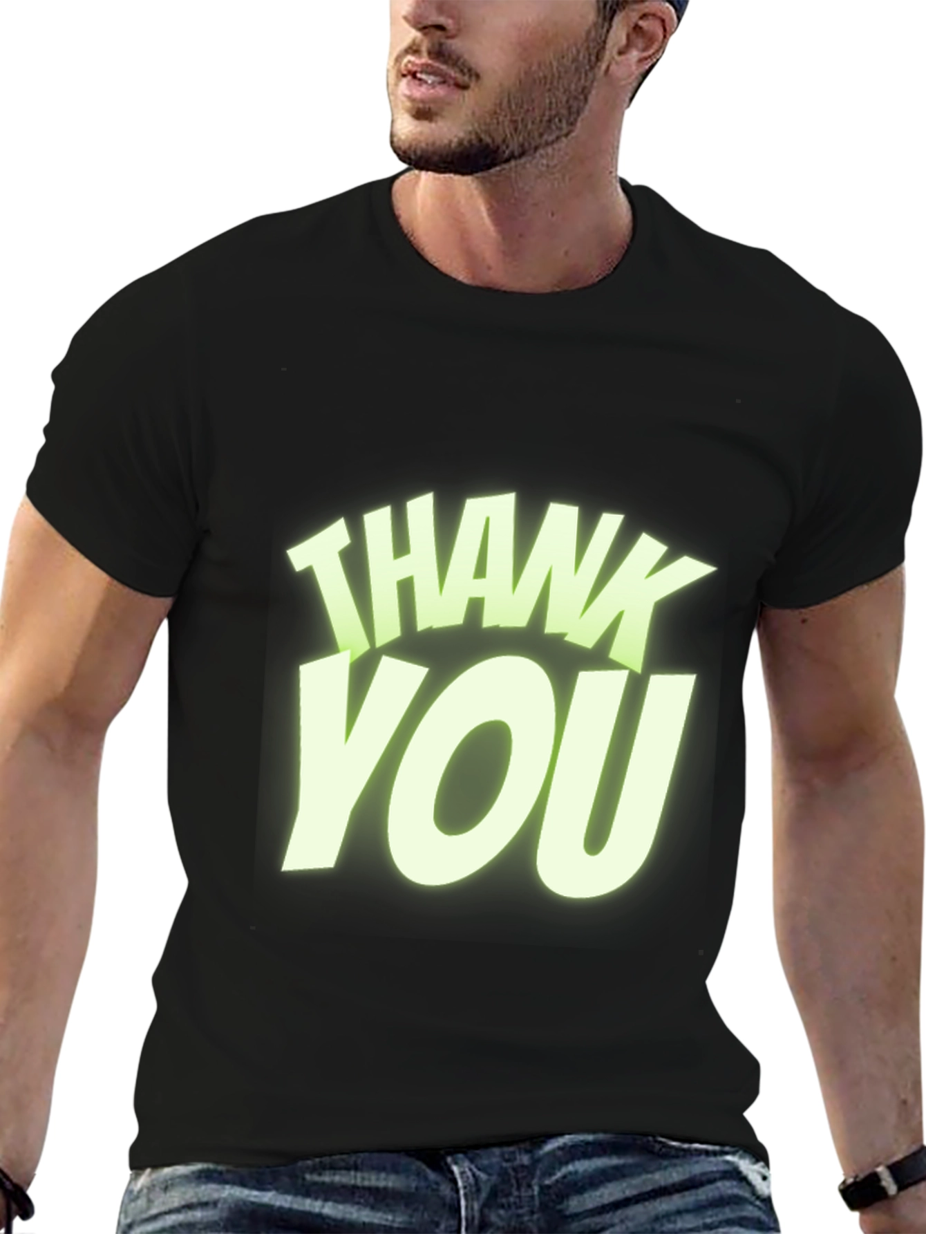 Thank You Graphic T-Shirt - Casual Comfort