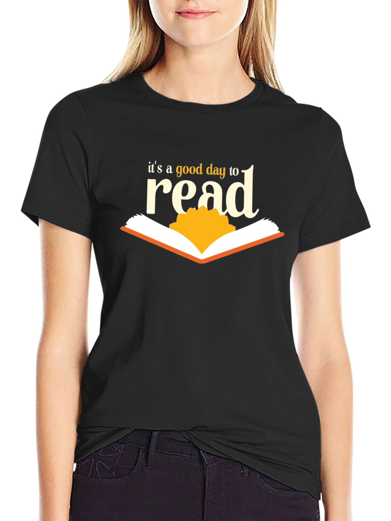 Bookworm Tee: Its a Good Day to Read!