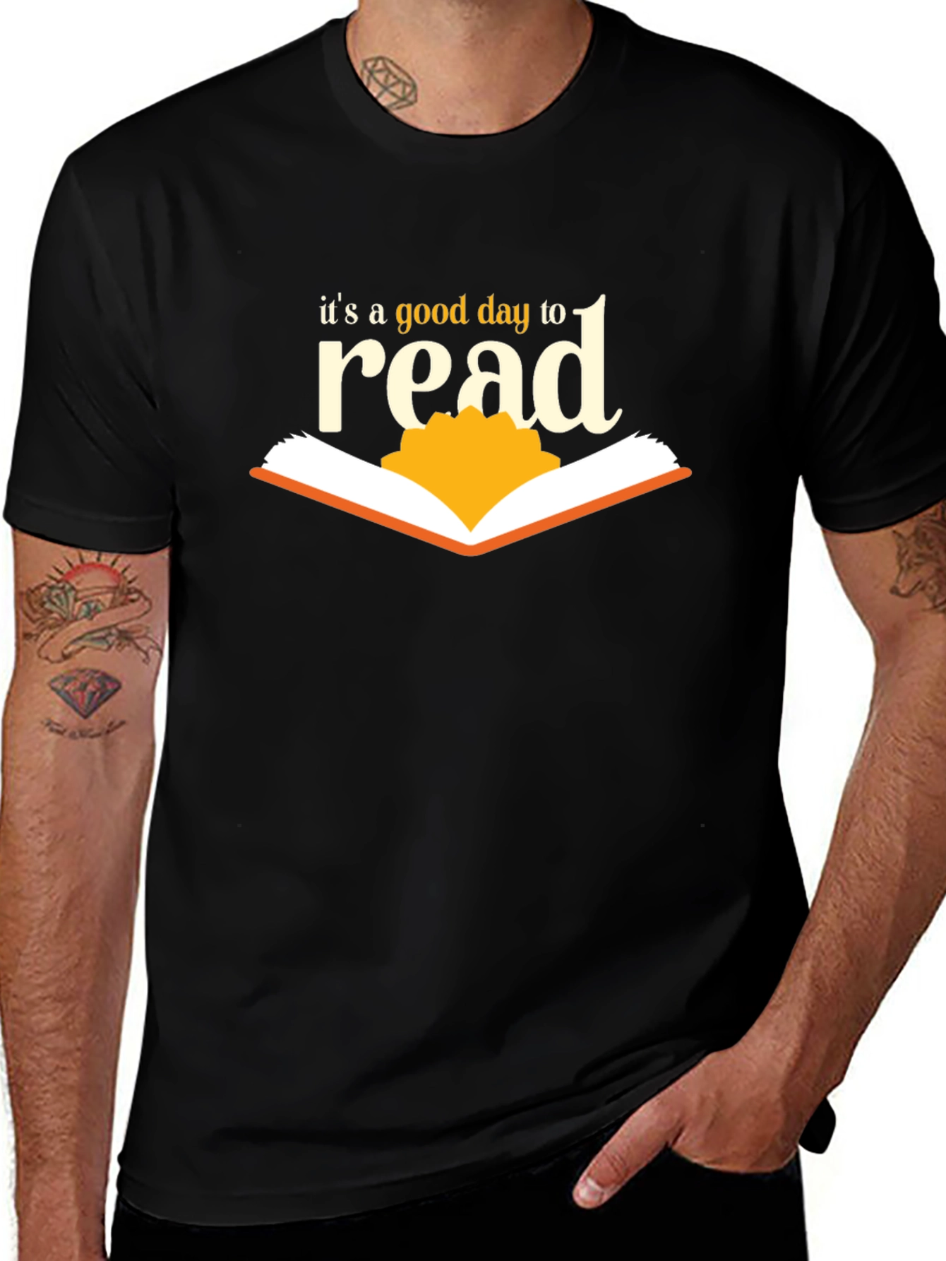 Bookworm Tee: Its a Good Day to Read!