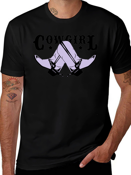Cowgirl Boots T-Shirt - Western Style Tee