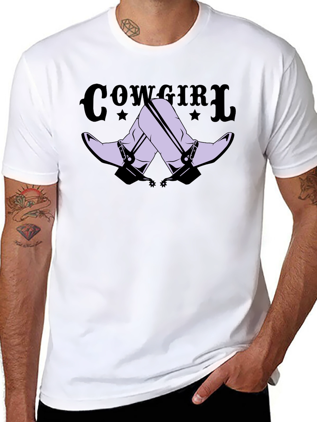 Cowgirl Boots T-Shirt - Western Style Tee