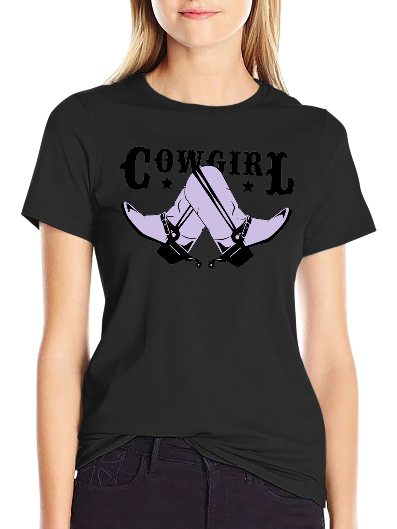 Cowgirl Boots T-Shirt - Western Style Tee
