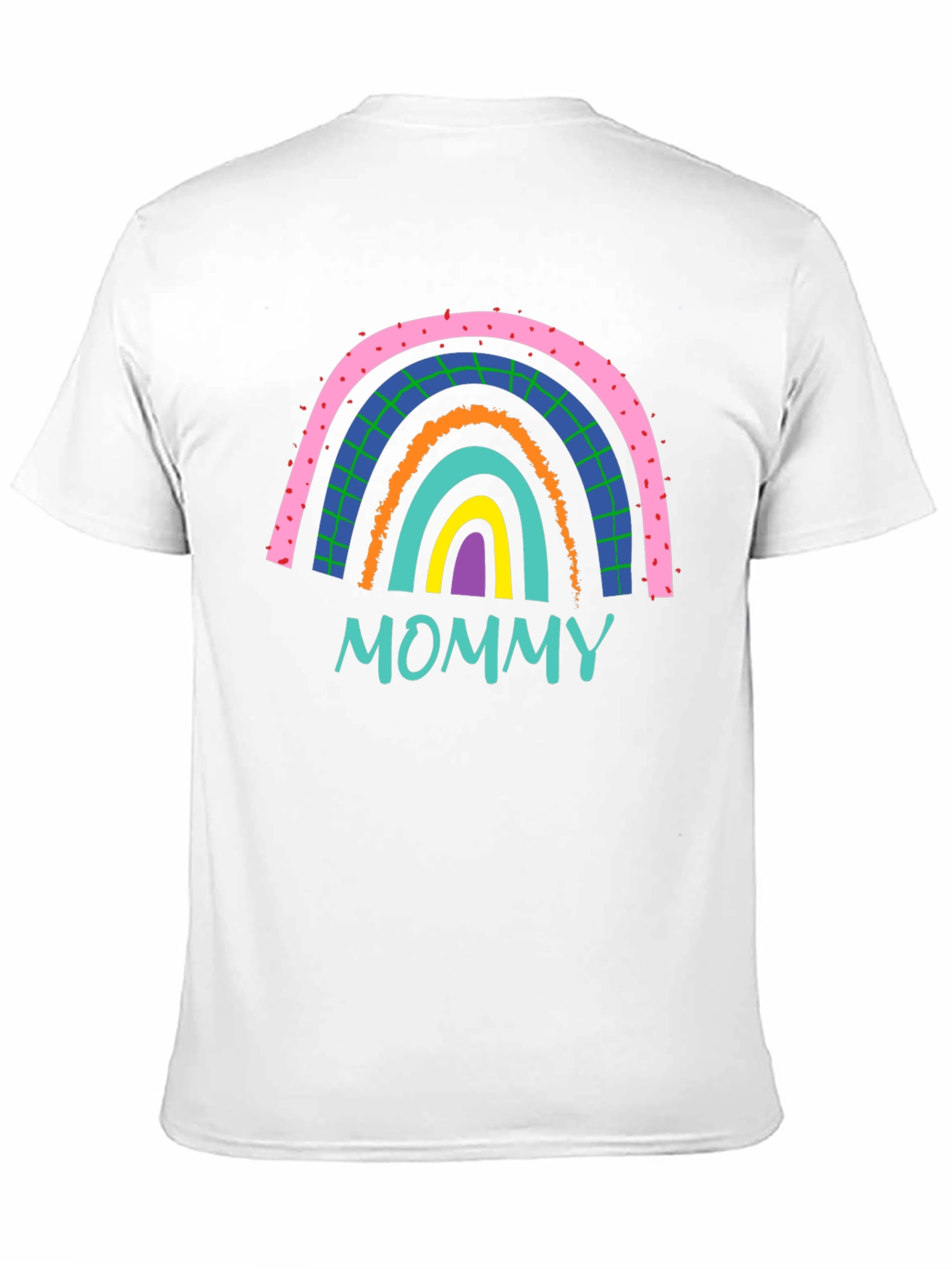 Retro Mommy Rainbow T-Shirt