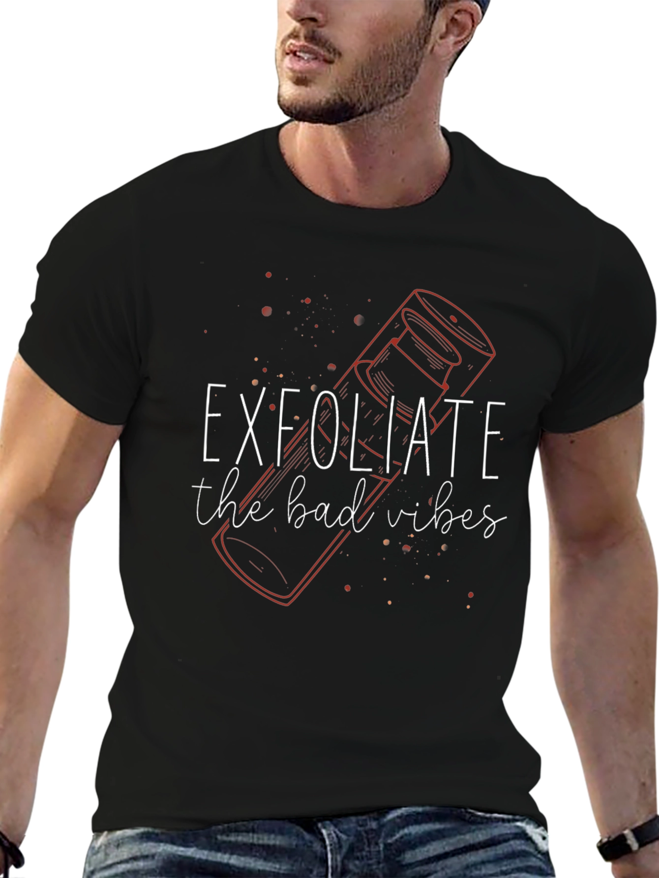 Exfoliate the Bad Vibes Graphic Tee