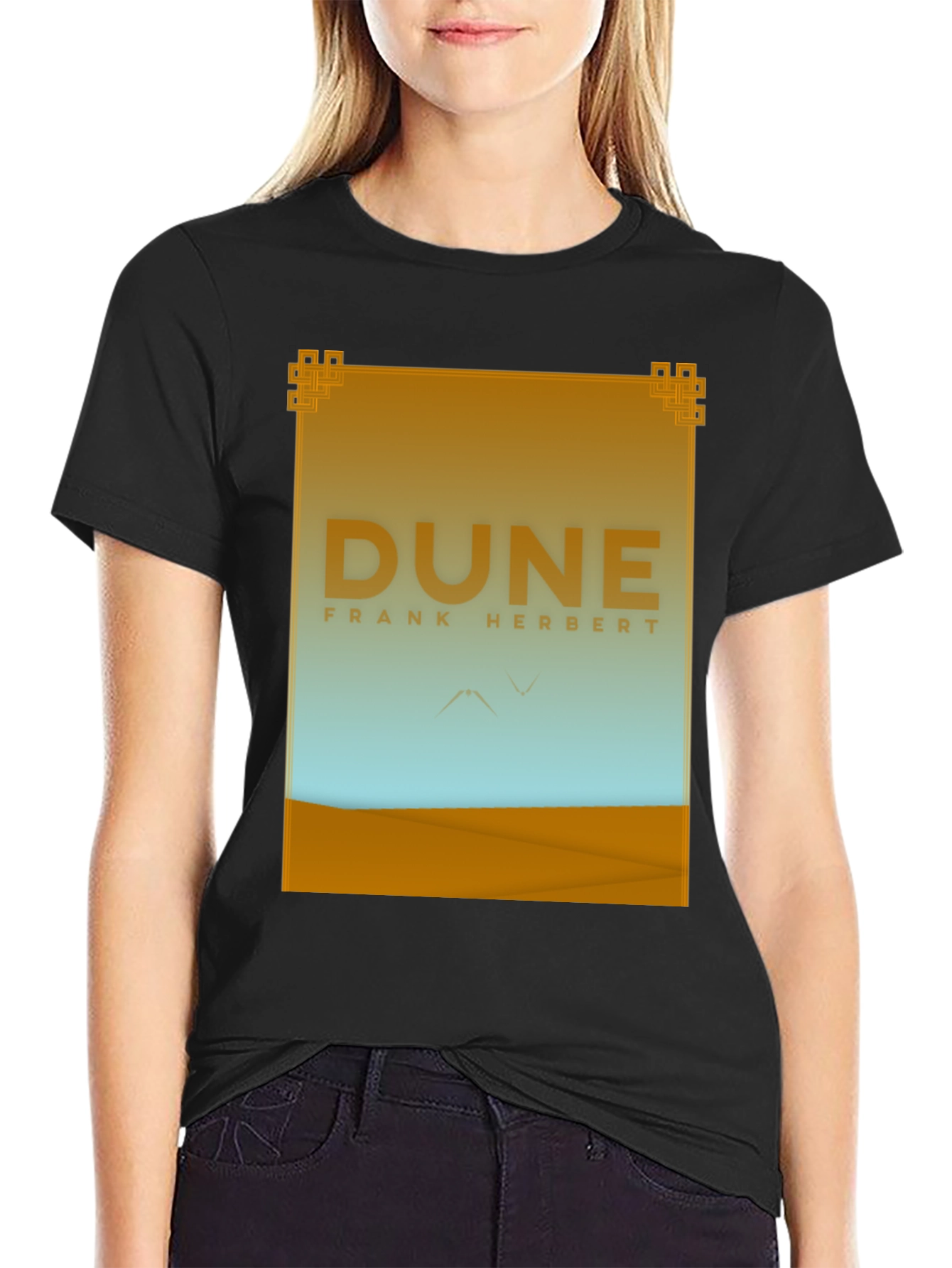 Dune Frank Herbert T-Shirt Sci-Fi Tee