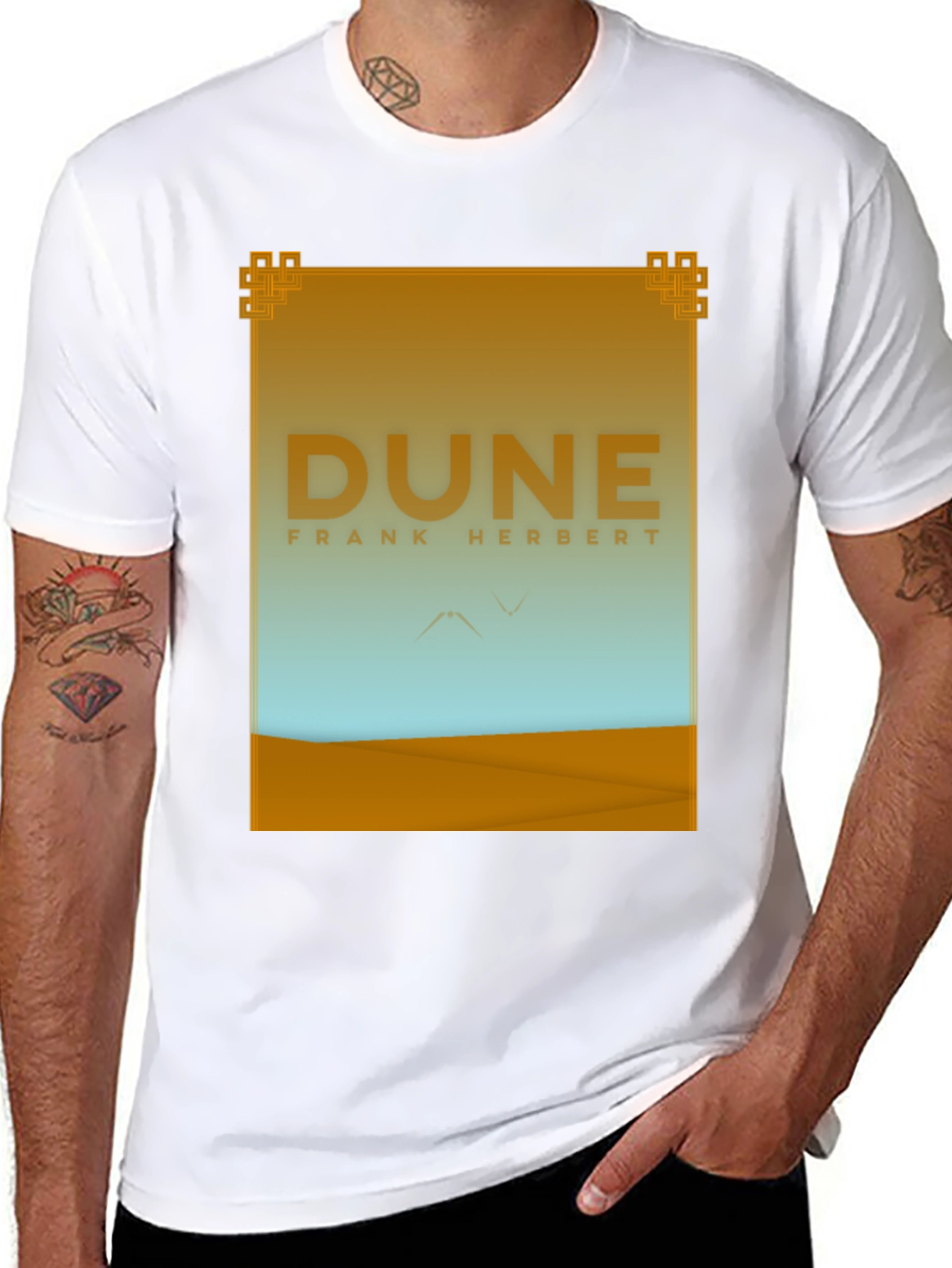 Dune Frank Herbert T-Shirt Sci-Fi Tee