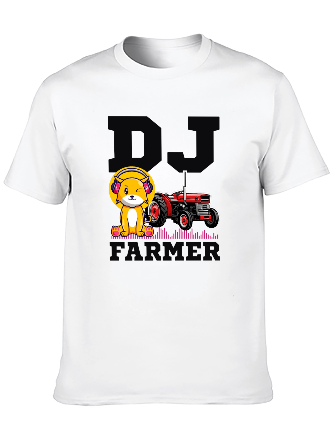 DJ Farmer Black Graphic Tee