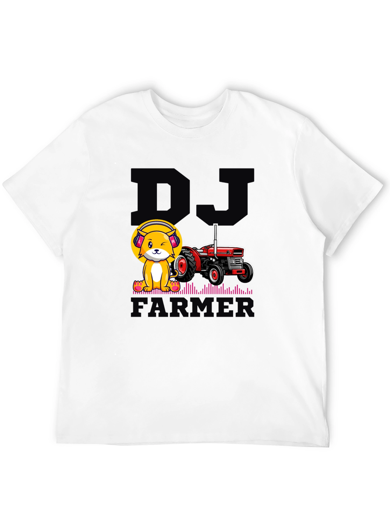 DJ Farmer Black Graphic Tee