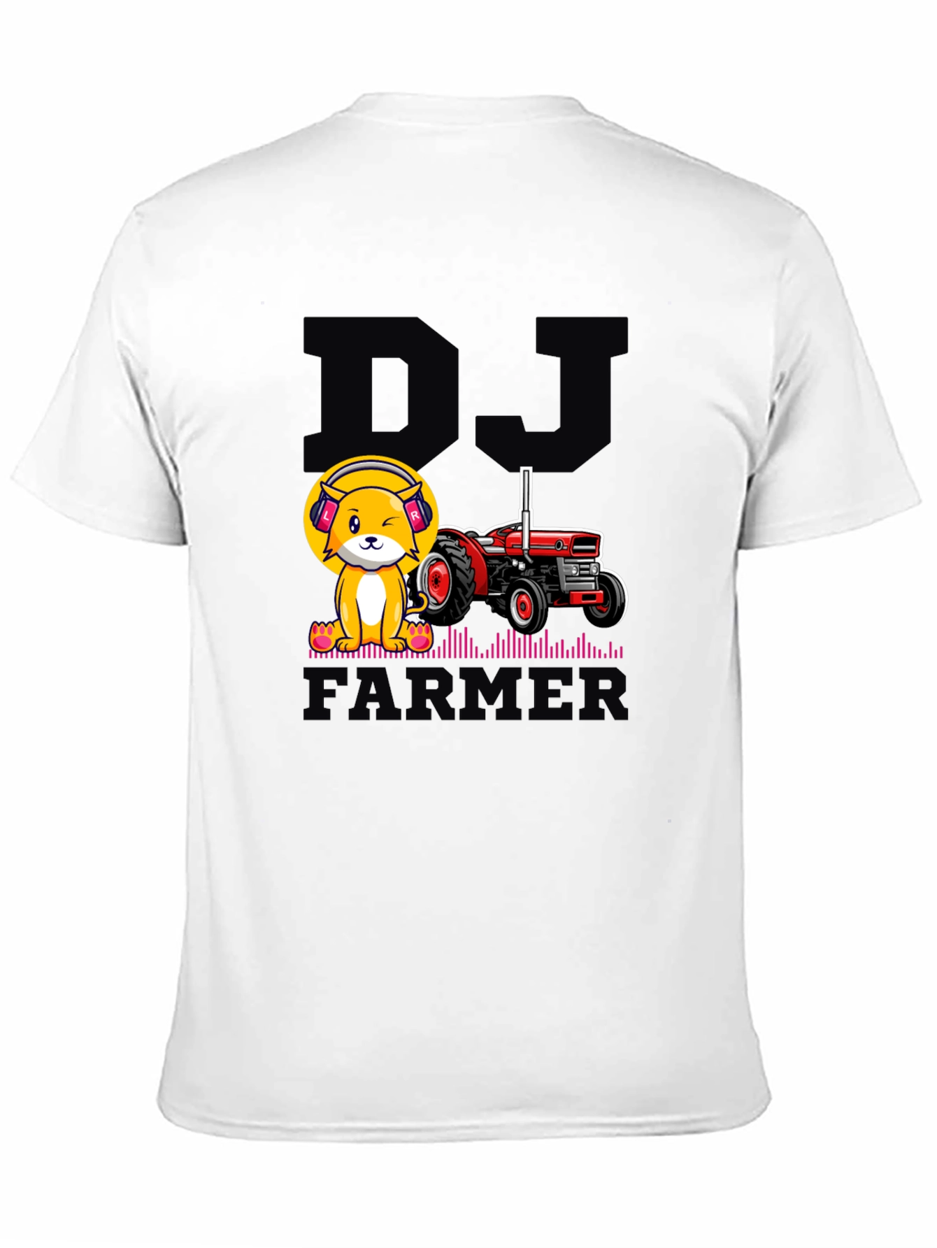 DJ Farmer Black Graphic Tee