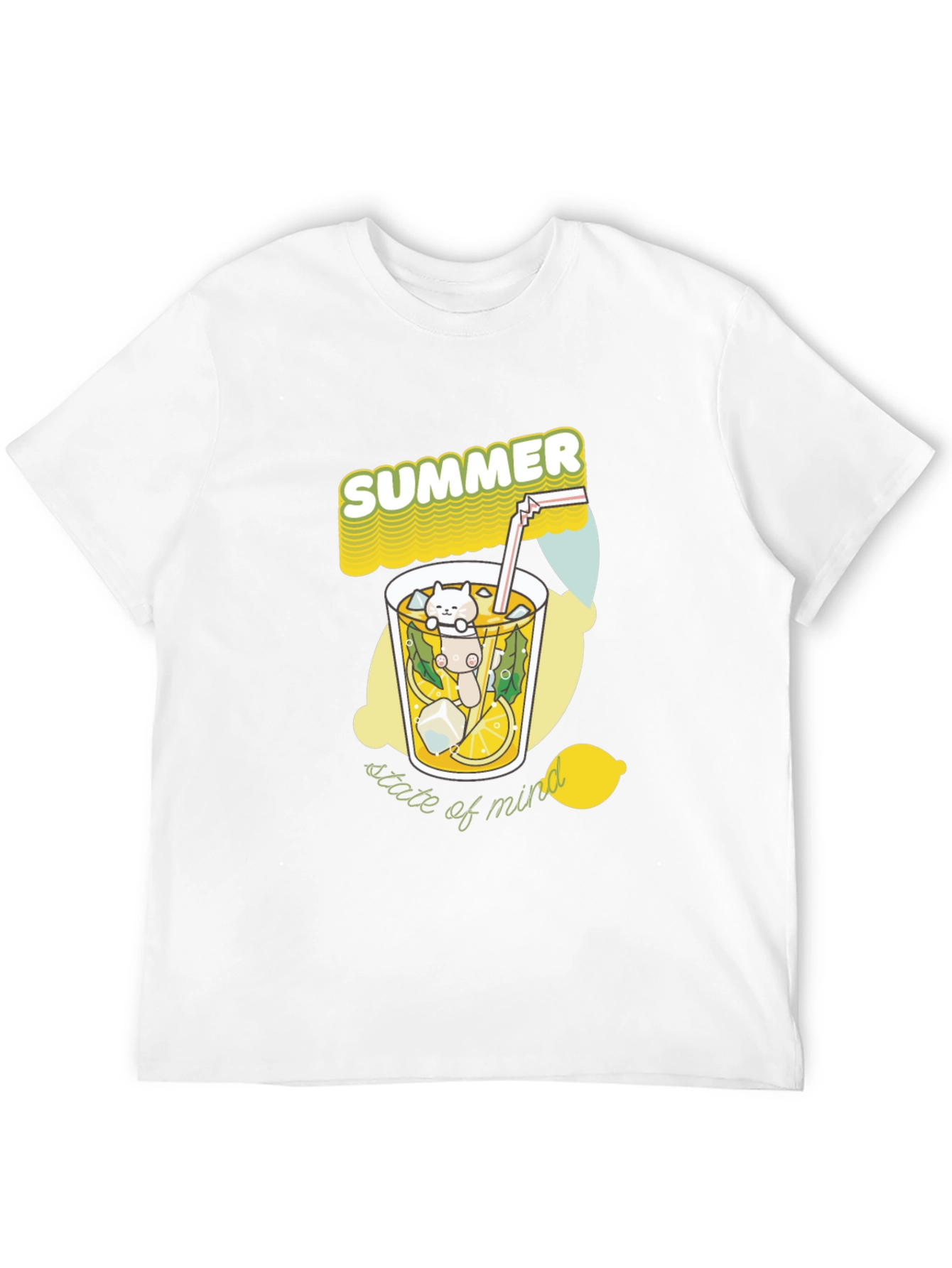 Summer State of Mind Tee - Cat Lemonade