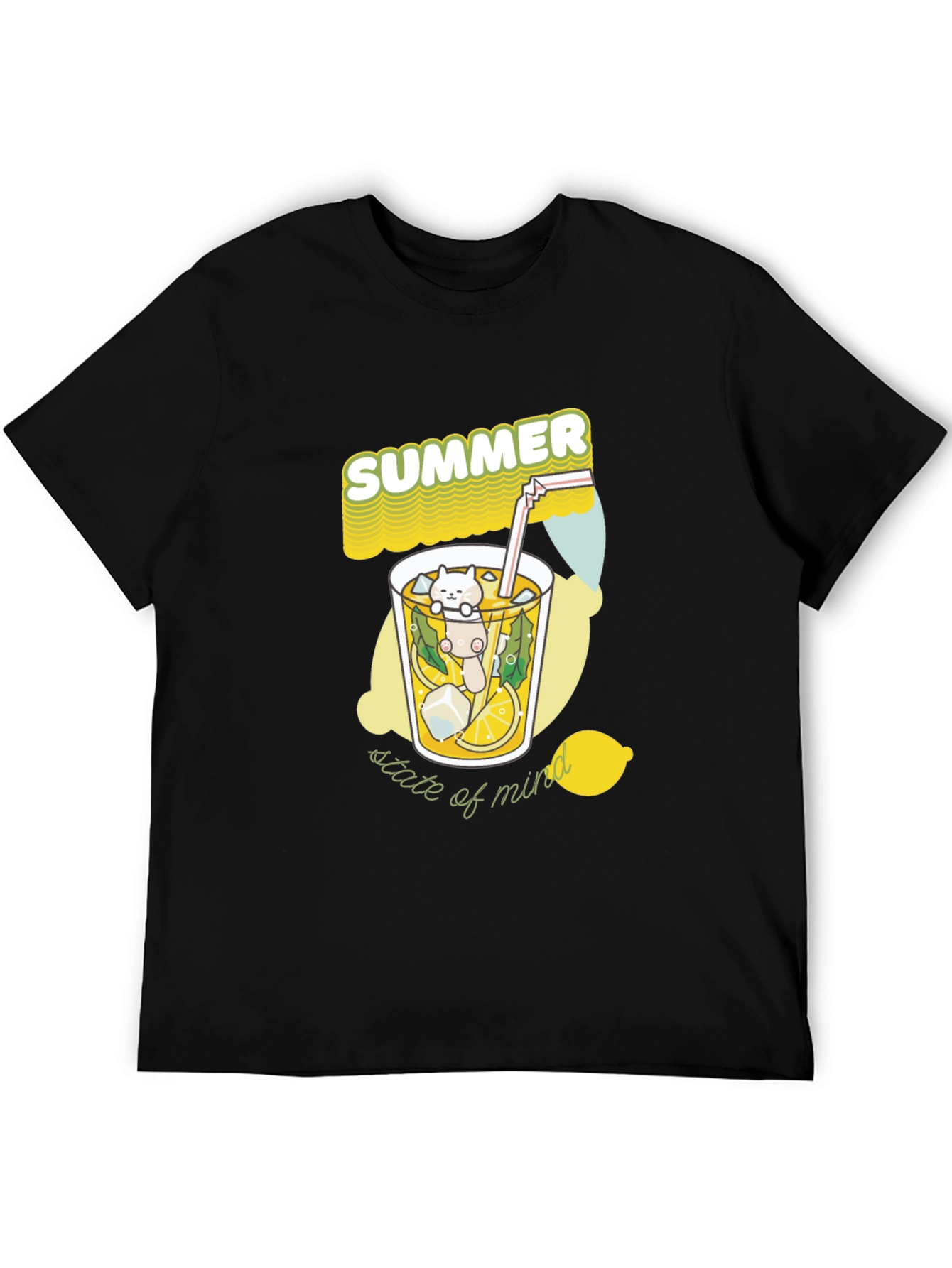 Summer State of Mind Tee - Cat Lemonade