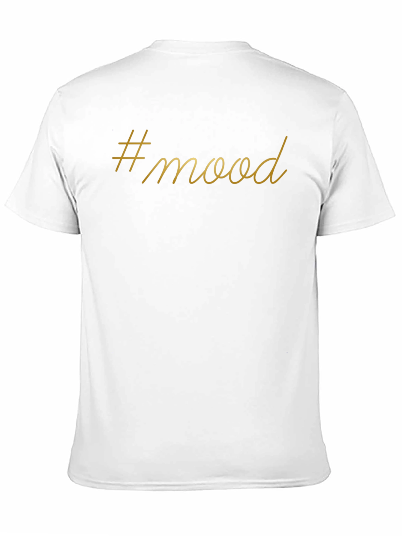 #mood Graphic Tee - Soft Black Cotton T-Shirt