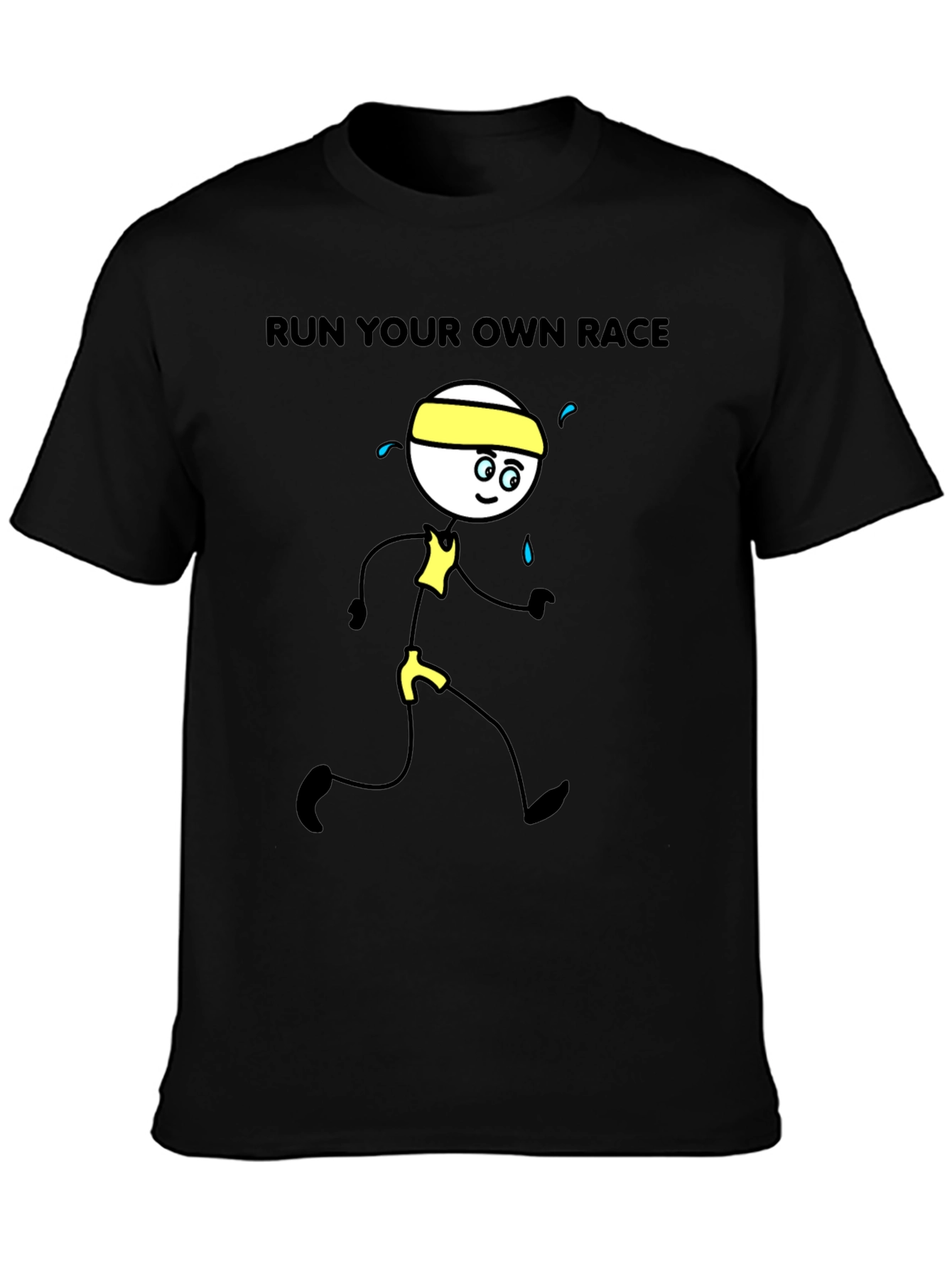 Run Your Own Race Graphic Tee