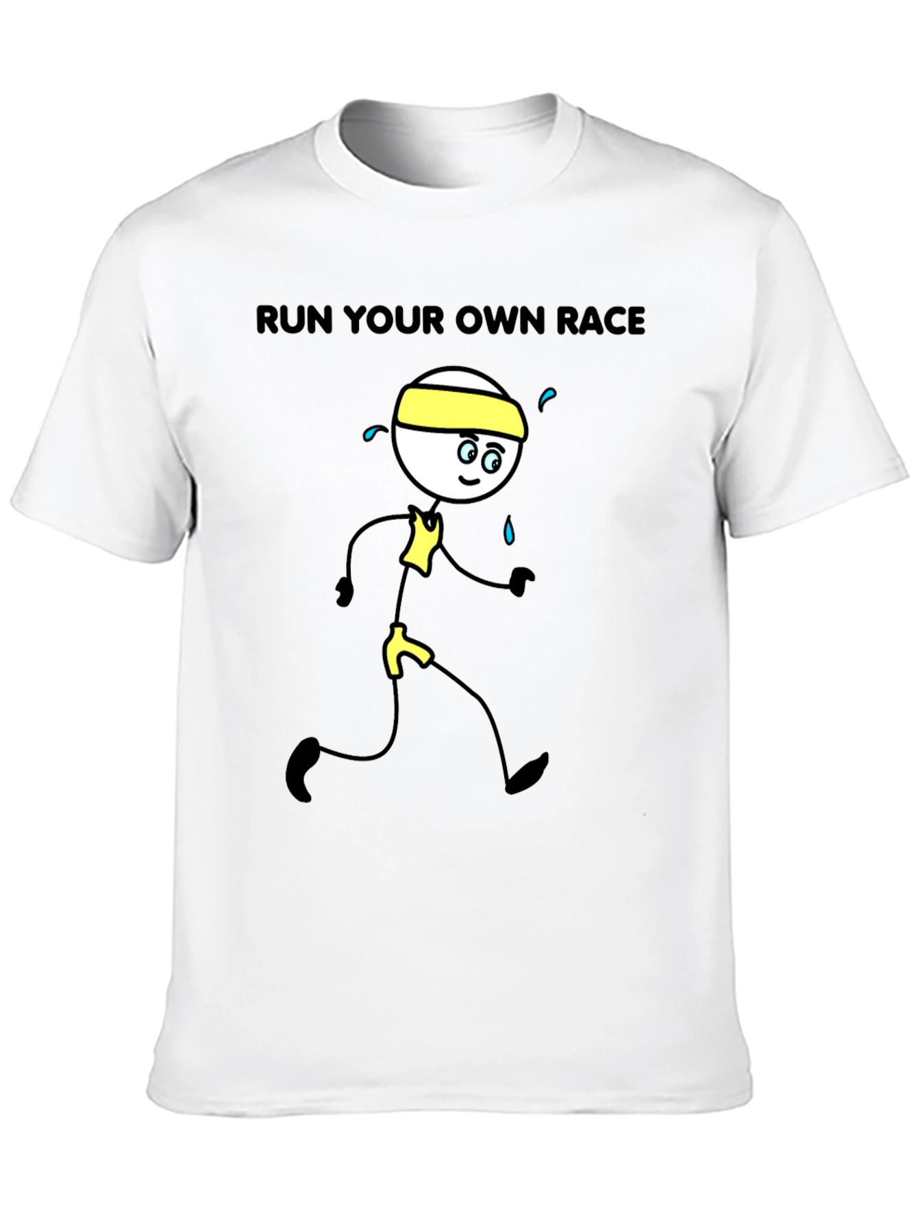 Run Your Own Race Graphic Tee