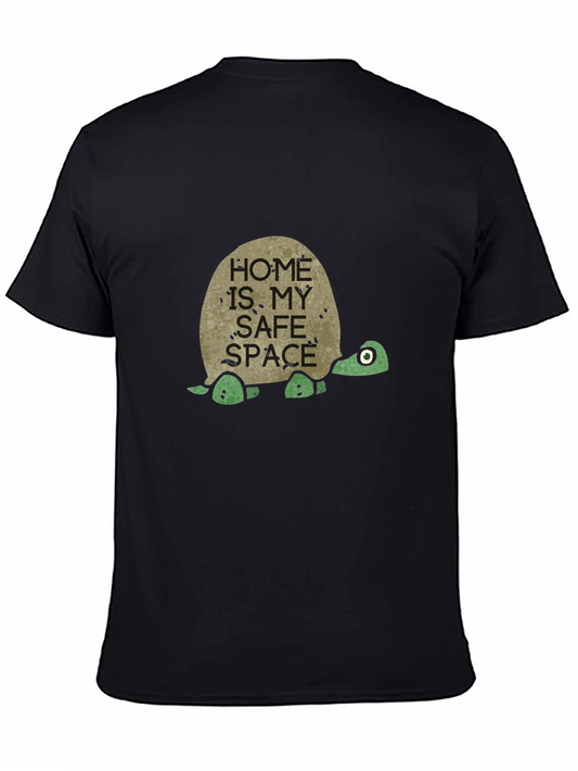 Home Is My Safe Space Turtle T-Shirt
