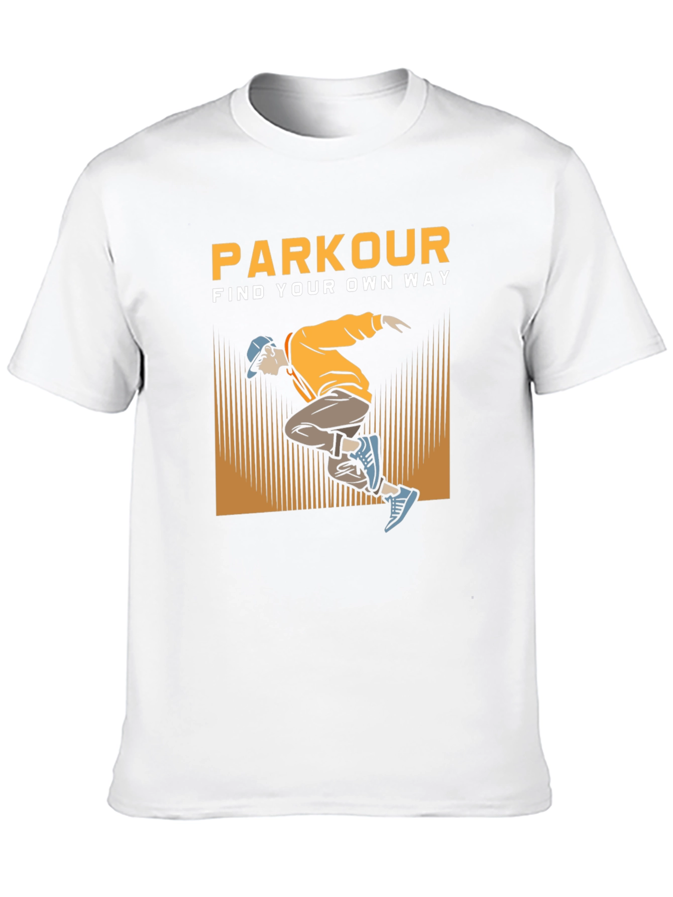Parkour Graphic T-Shirt: Find Your Own Way