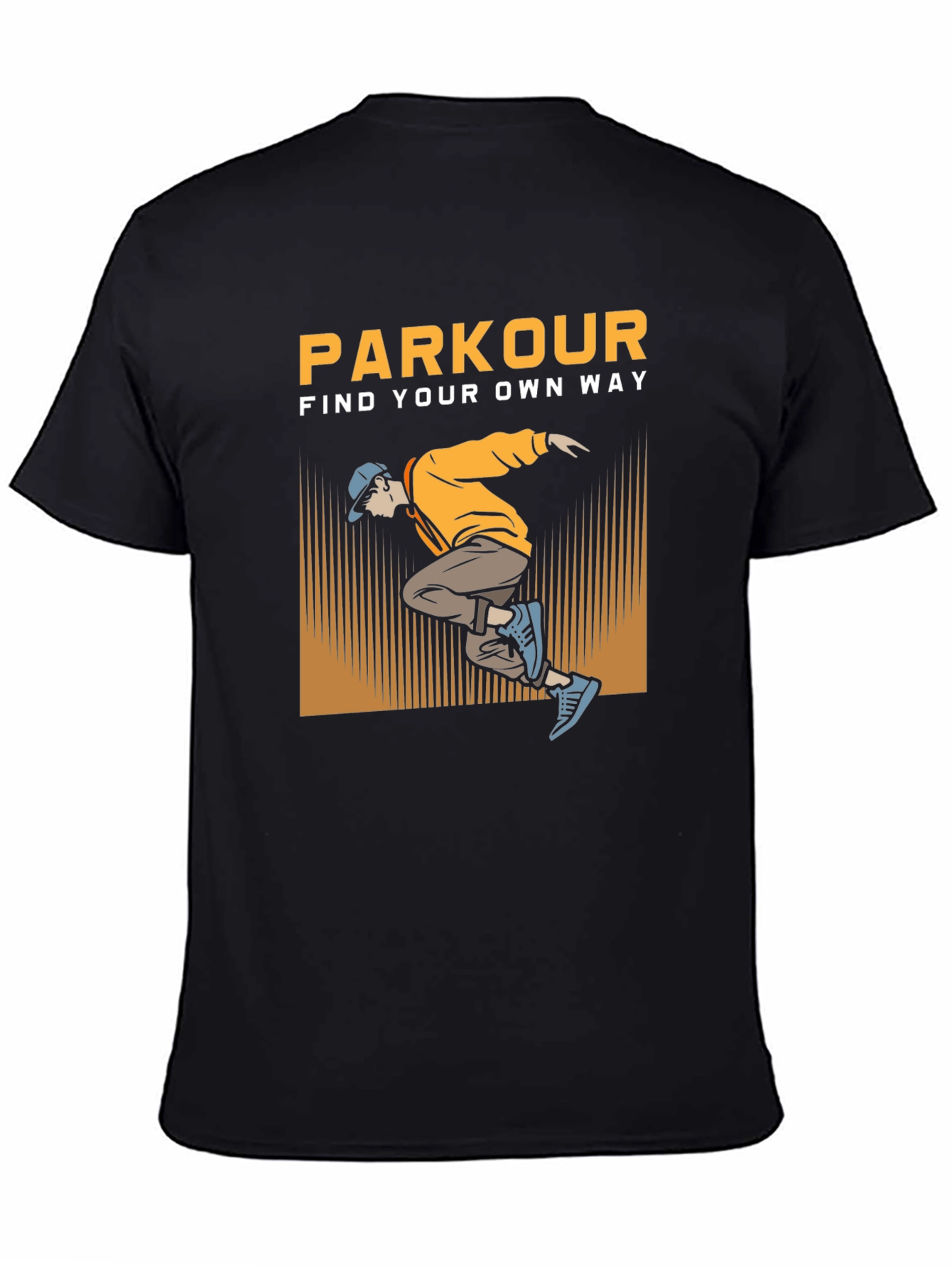 Parkour Graphic T-Shirt: Find Your Own Way