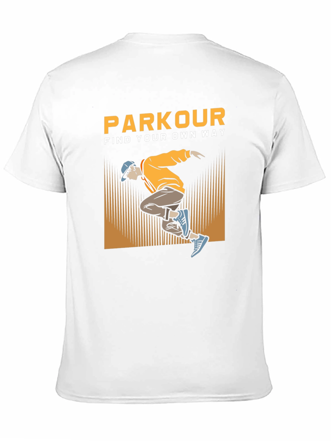 Parkour Graphic T-Shirt: Find Your Own Way