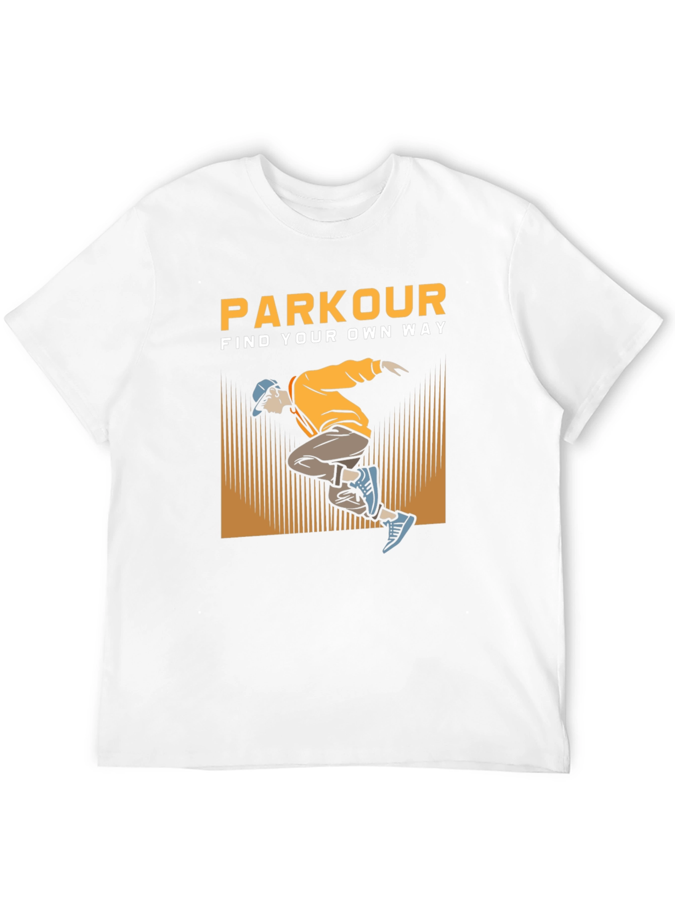 Parkour Graphic T-Shirt: Find Your Own Way