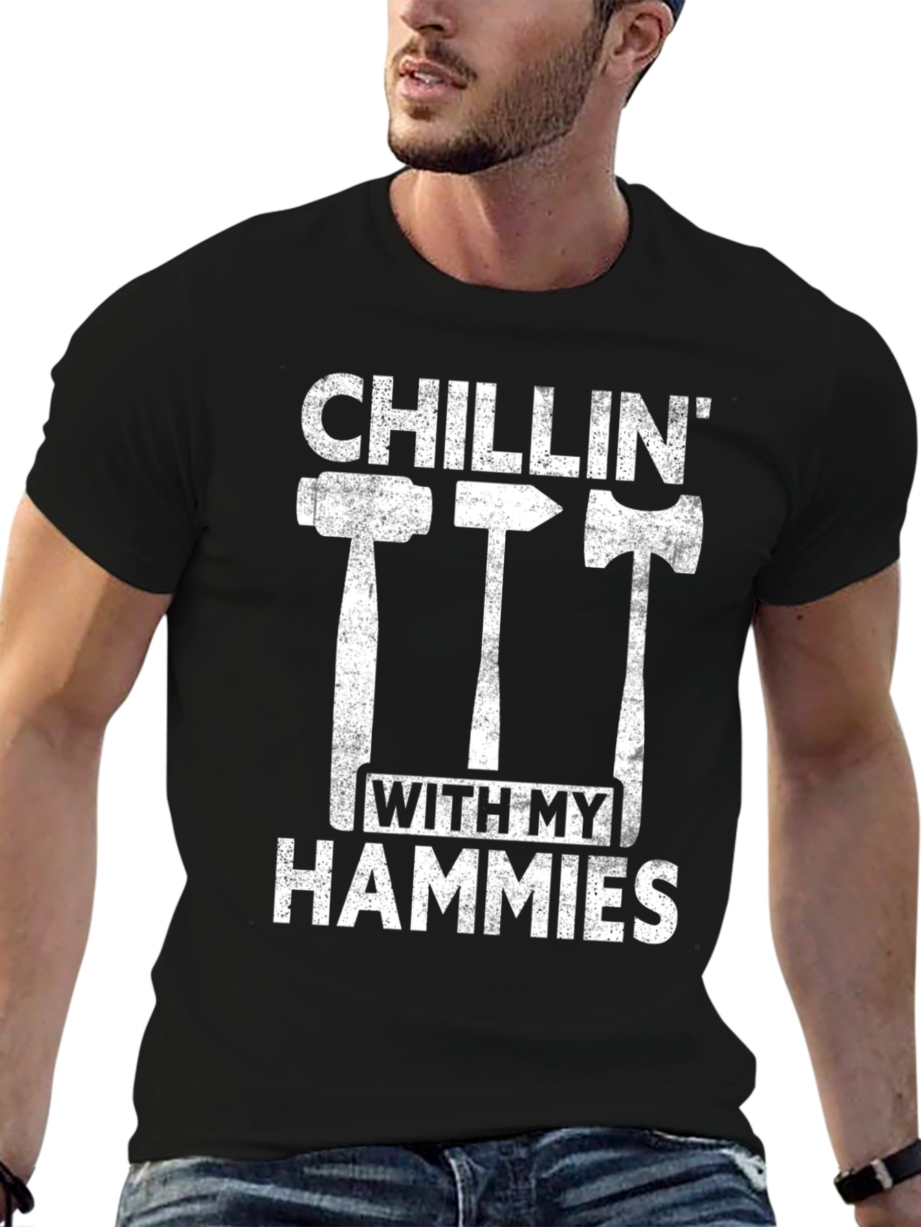 Chillin With My Hammies Graphic T-Shirt