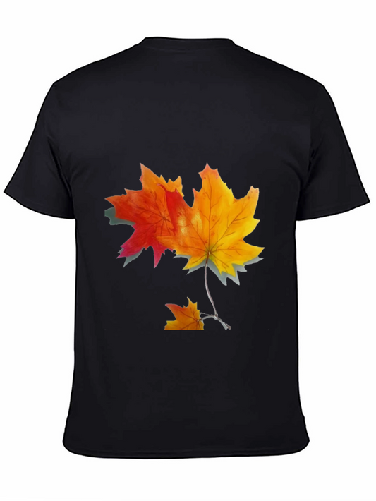 Autumn Maple Leaf Graphic Tee