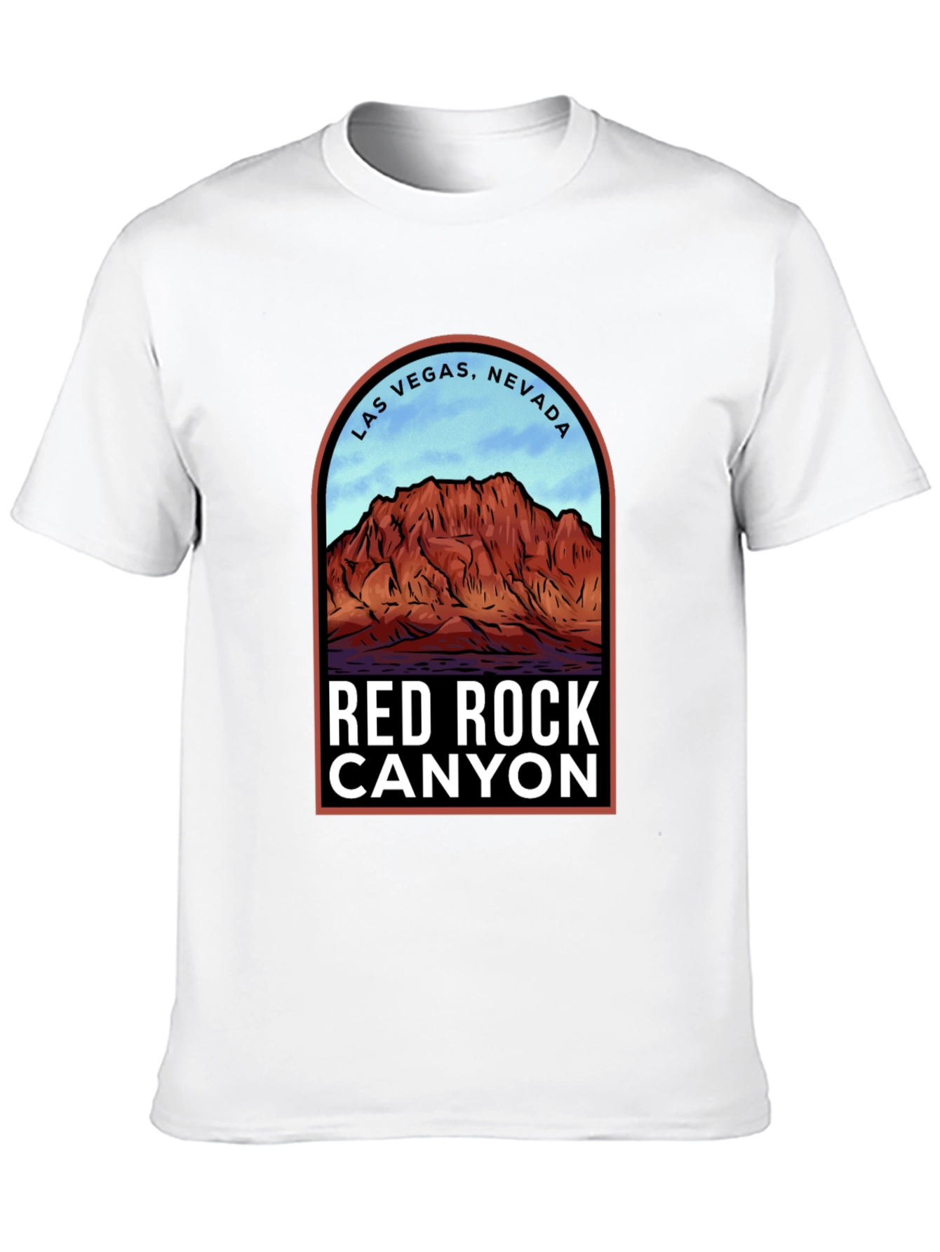 Red Rock Canyon T-Shirt - Las Vegas Nevada Souvenir