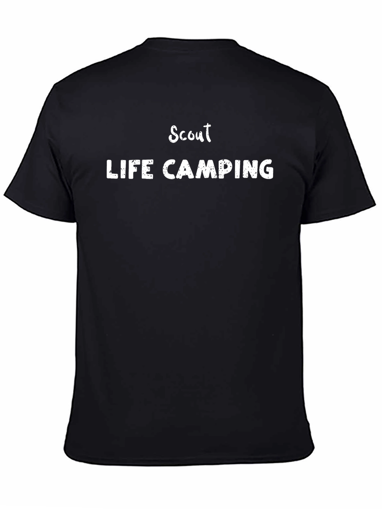 Scout Life Camping T-Shirt - Black