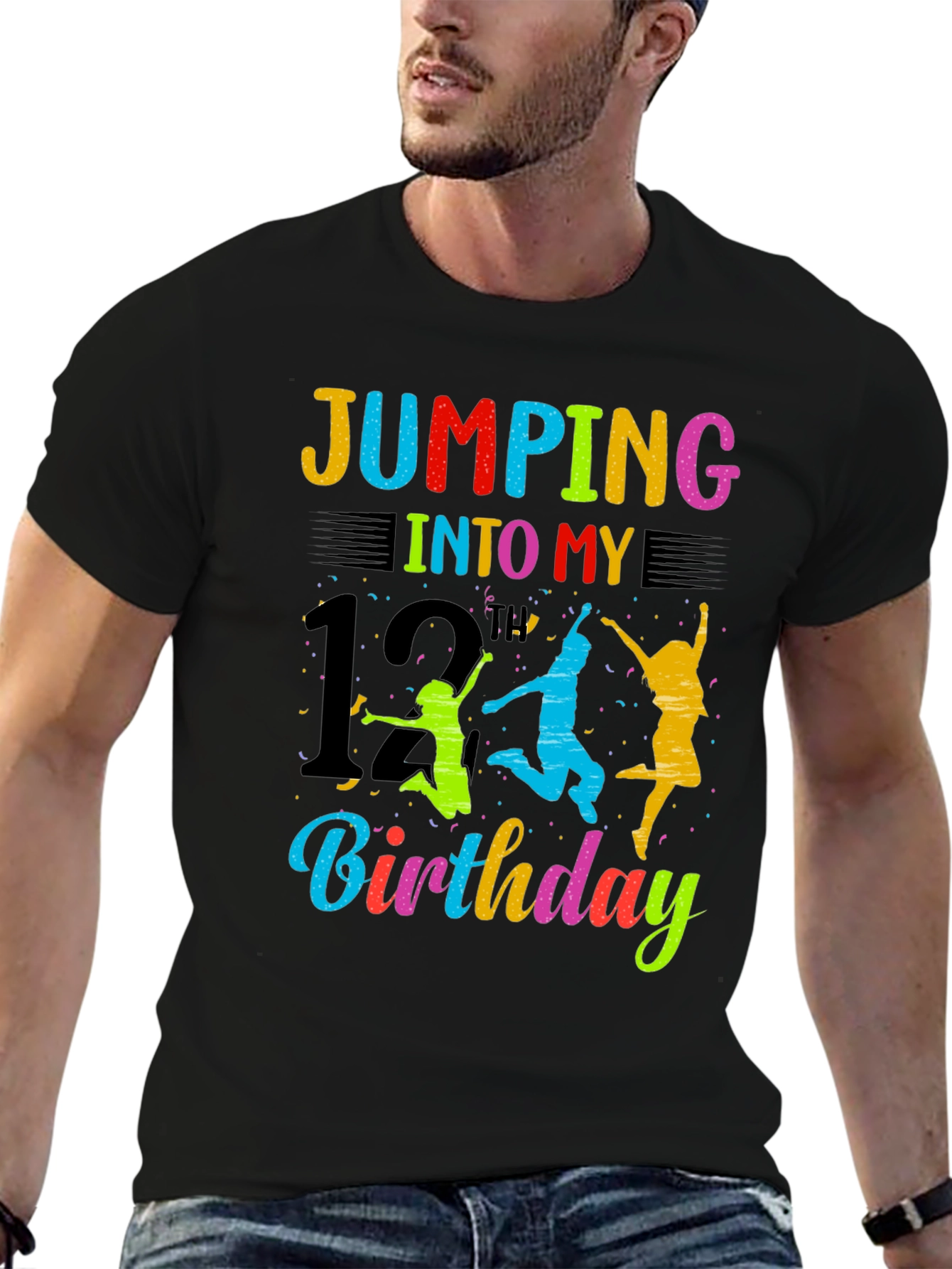 Jumping Into My 13th Birthday T-Shirt